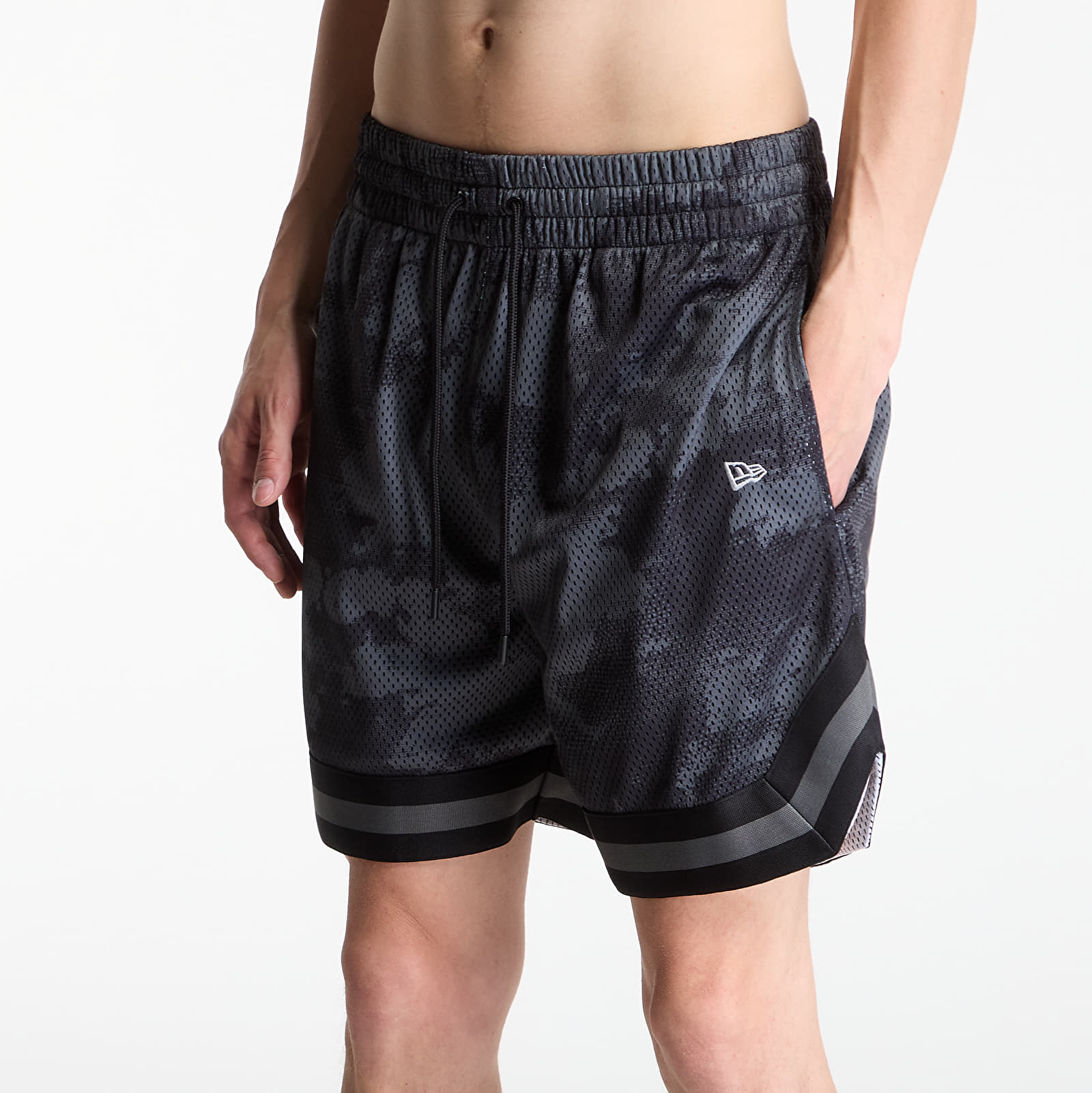 Férfi sortok New Era Aop Mesh Short Black