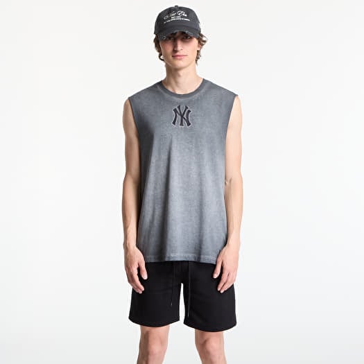 T-Shirt New Era MLB Washed Logo Sleeveless Tee New York Yankees UNISEX Black
