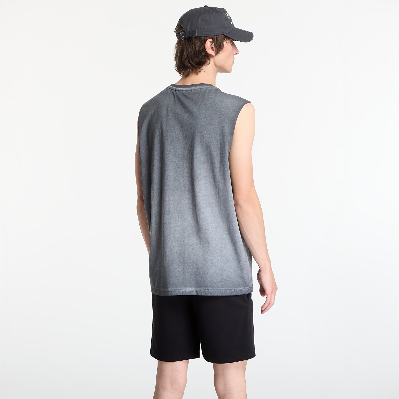 Men's T-shirts New Era MLB Washed Logo Sleeveless Tee New York Yankees UNISEX Black