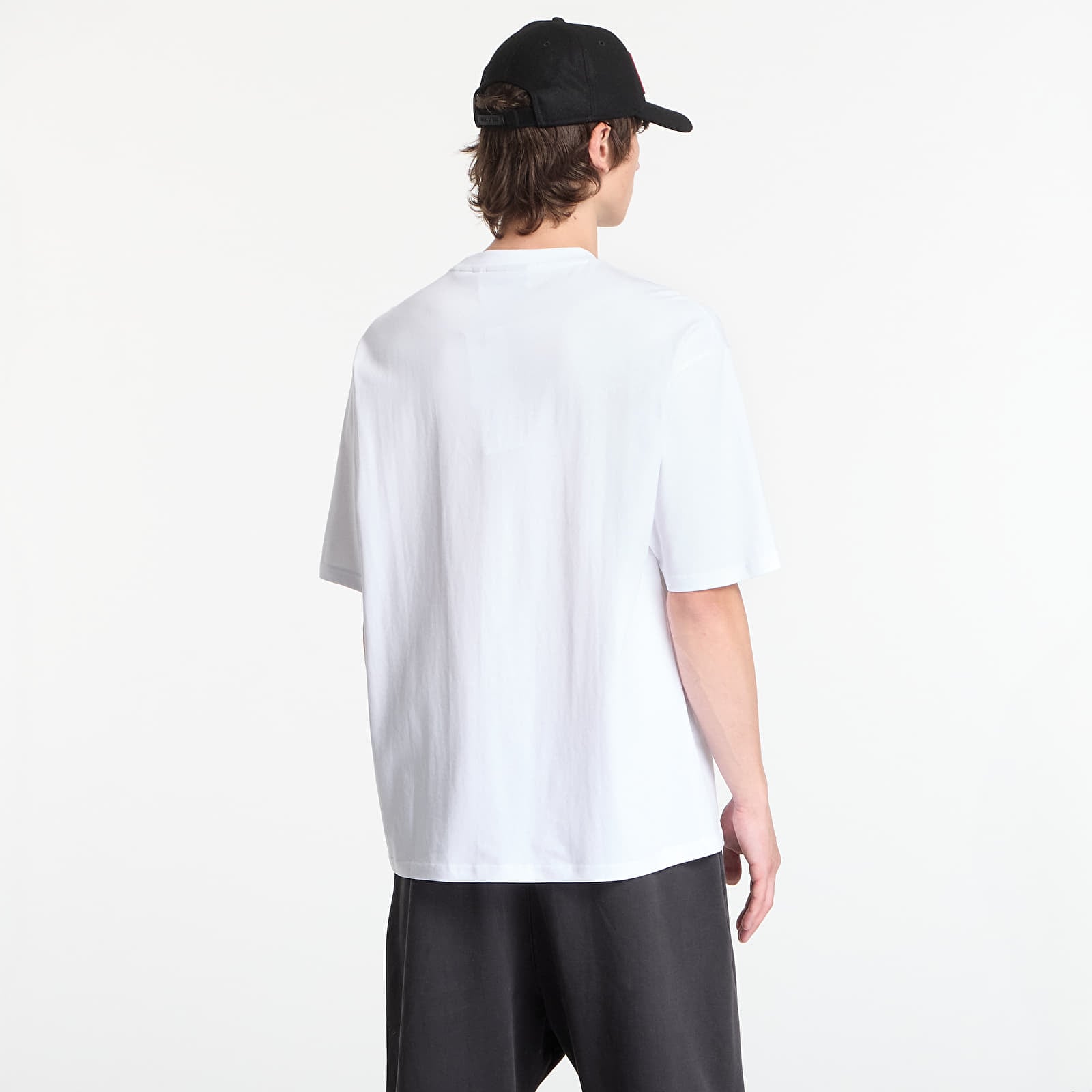 Muške majice kratkih rukava New Era MLB Script OS Tee New York Mets Optic White
