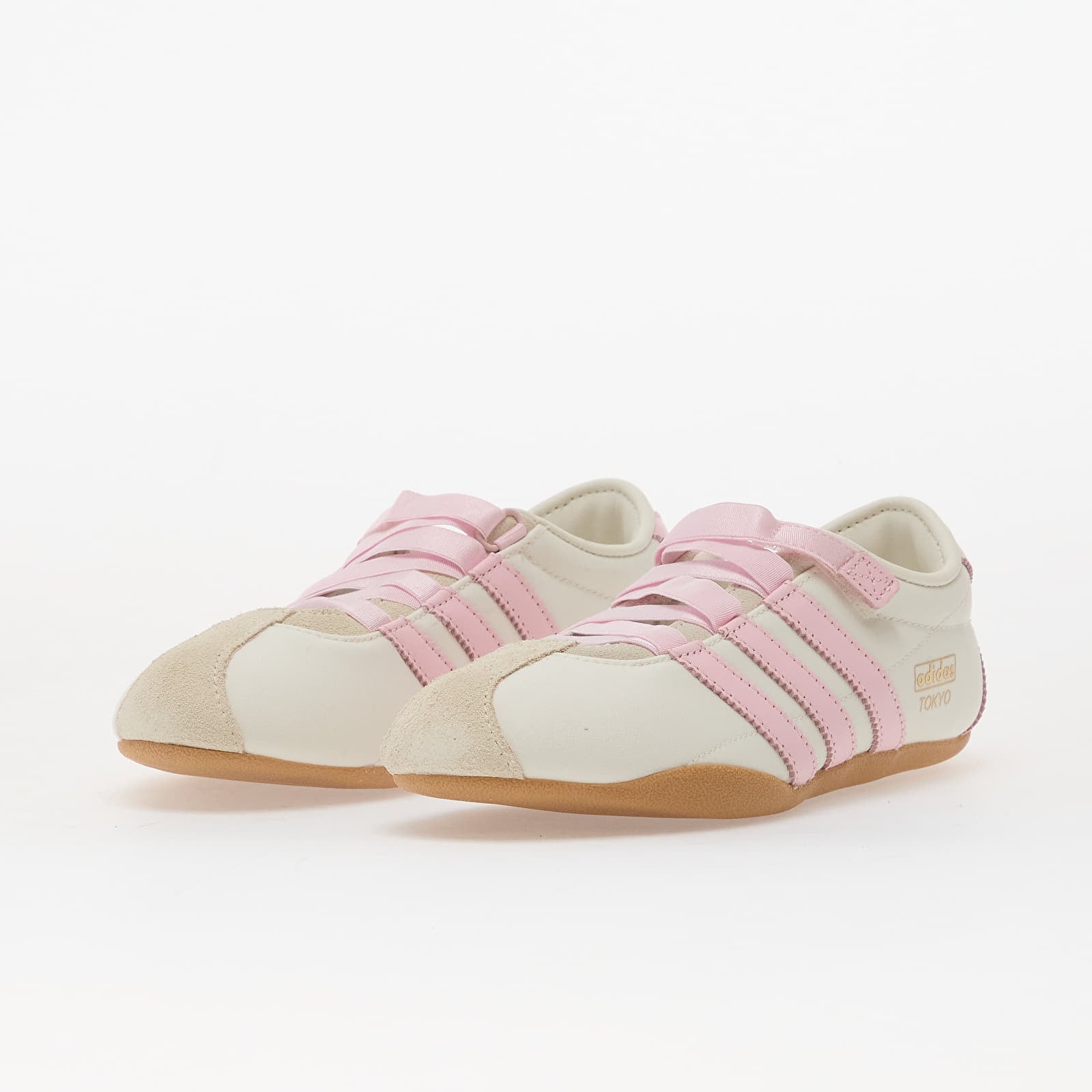 Încălțăminte și sneakerși pentru femei adidas Tokyo Mj W Off White/ Clear Pink/ Gum 3