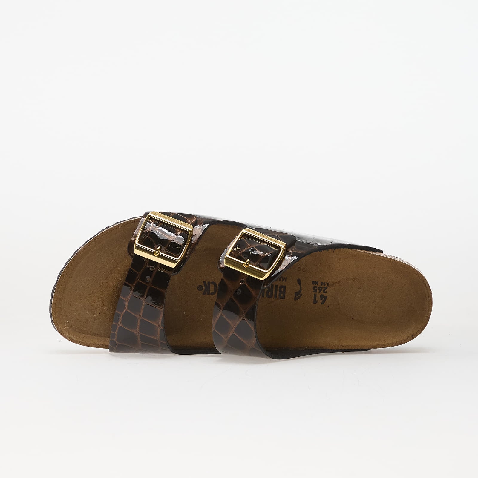 Buty męskie Birkenstock Arizona LENA Emboss Animal Black