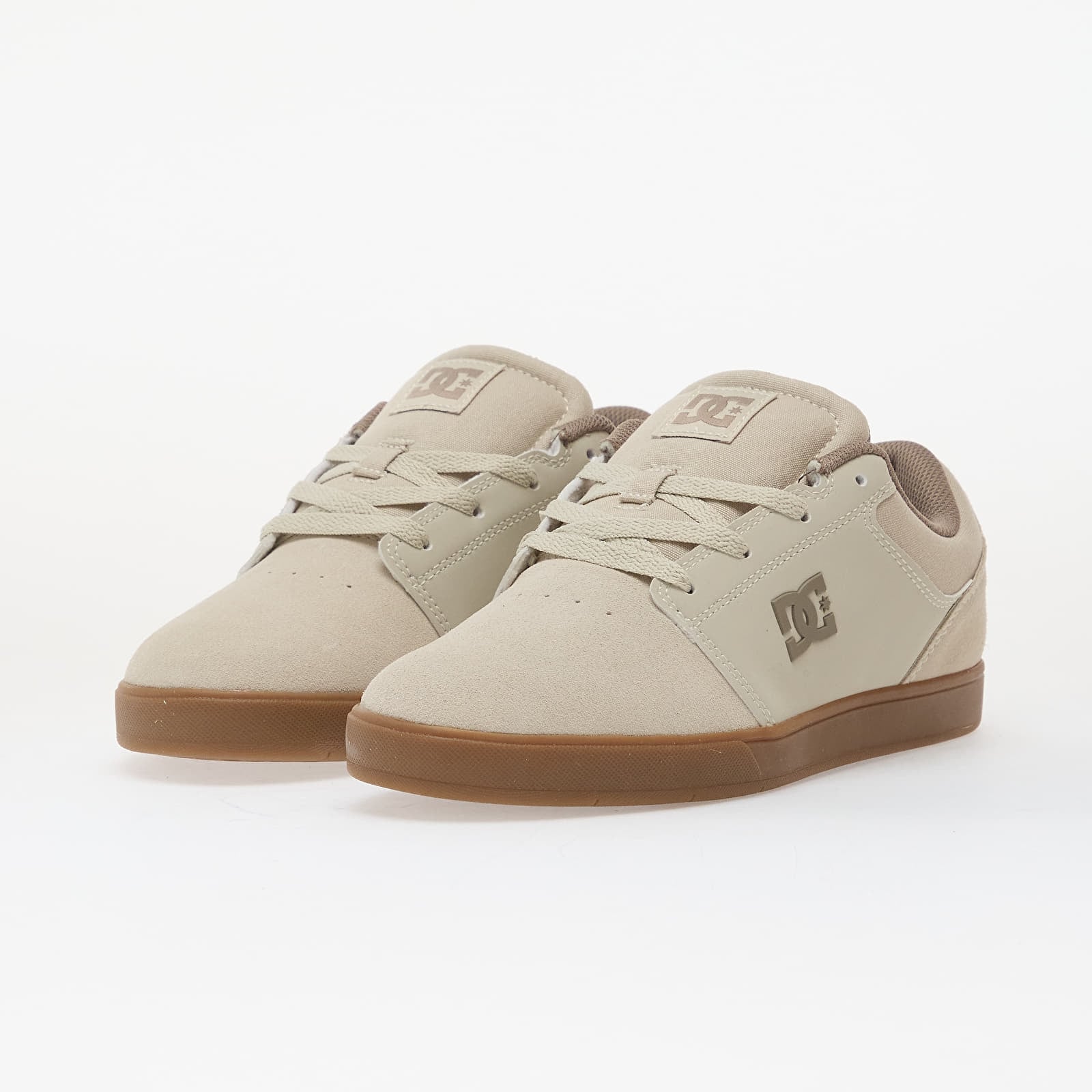 Vīriešu čības un apavi DC Crisis 2 Silver Birch/ Gum/ Warm Taupe