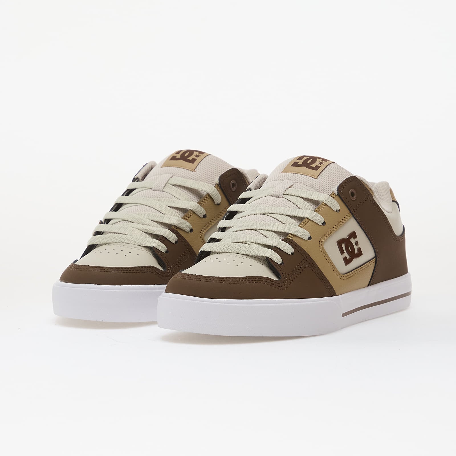 Férfi cipők DC Pure Brown/ Tan/ Offwhite