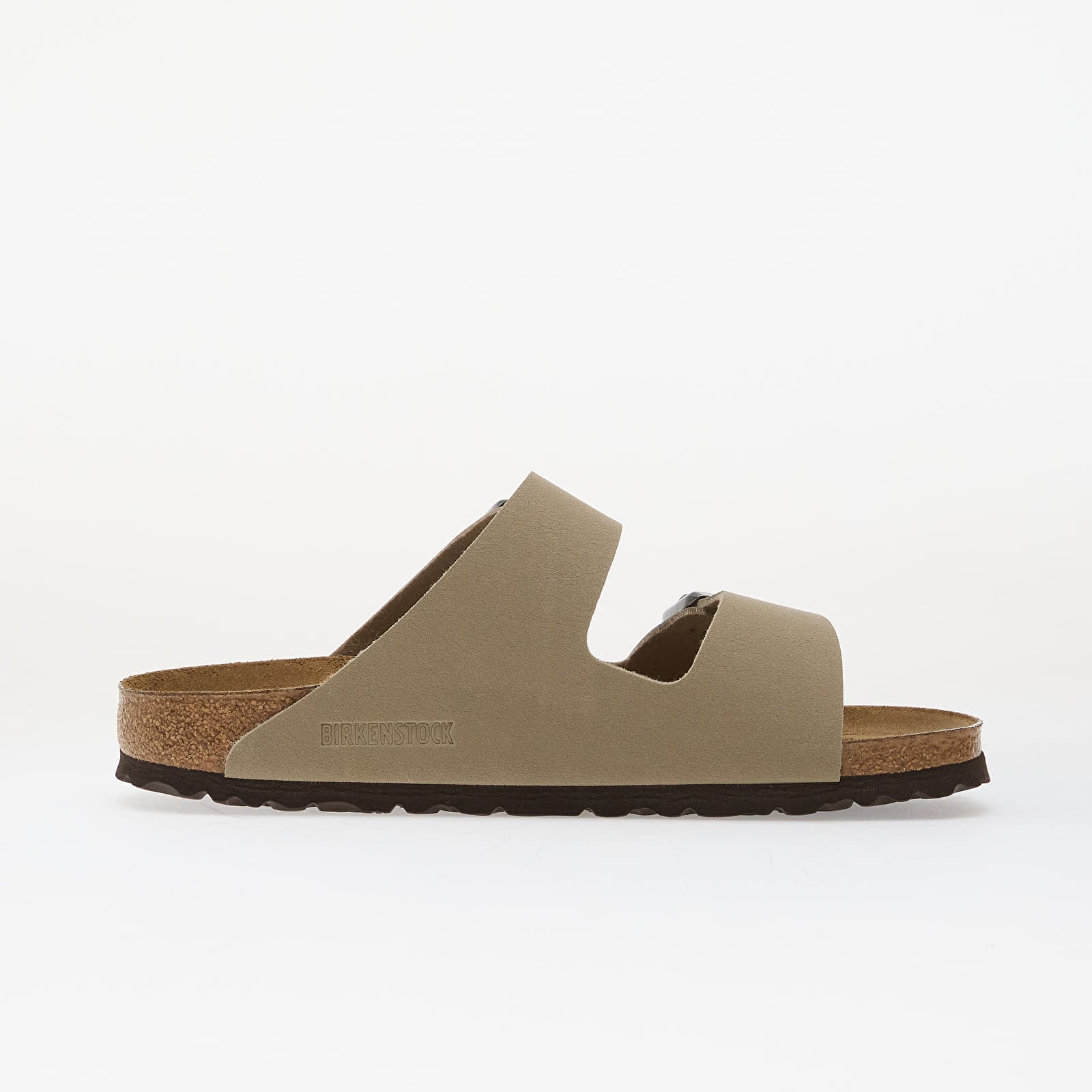 Férfi cipők Birkenstock Arizona BF Faded Khaki/ Dark Brown OS