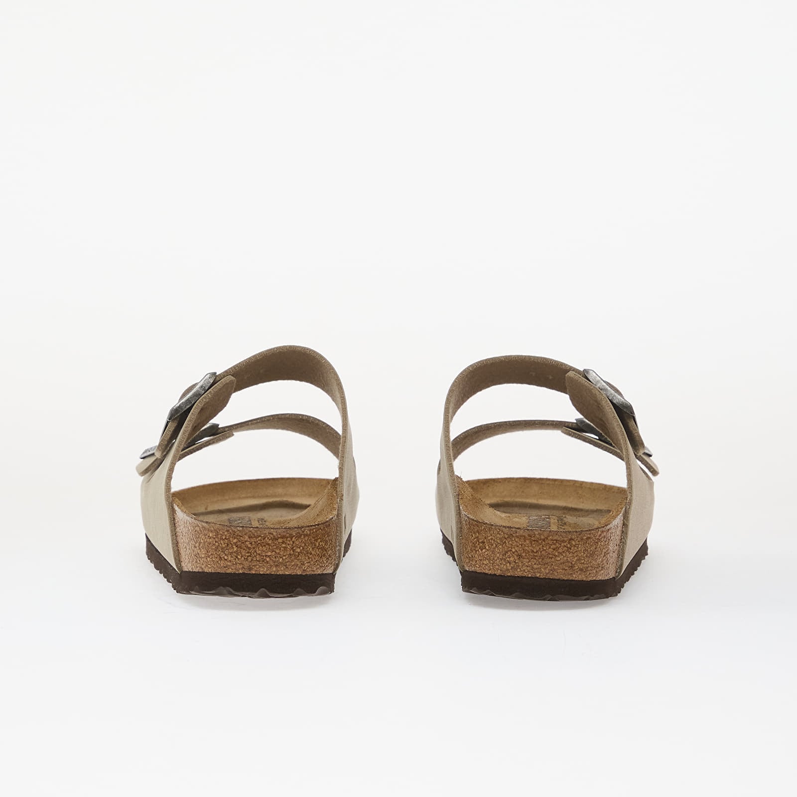 Férfi cipők Birkenstock Arizona BF Faded Khaki/ Dark Brown OS