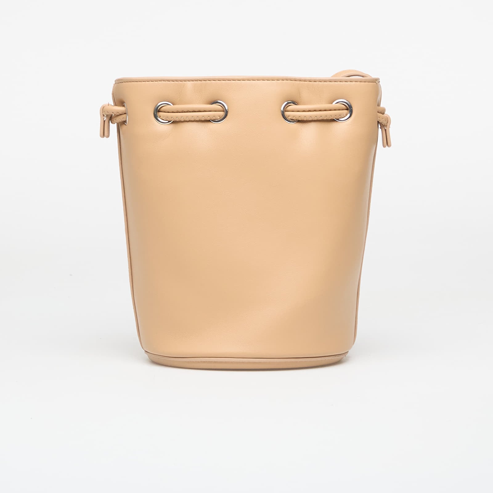 Genți de mână Calvin Klein Bold Ck Small Bucket Bag Tannin