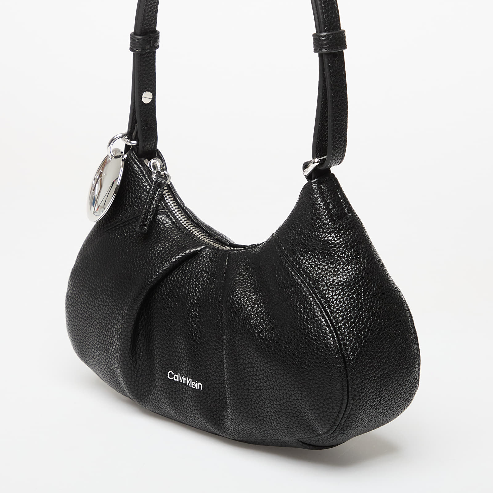 Genți de mână Calvin Klein Engraved Hw Small Bag Black