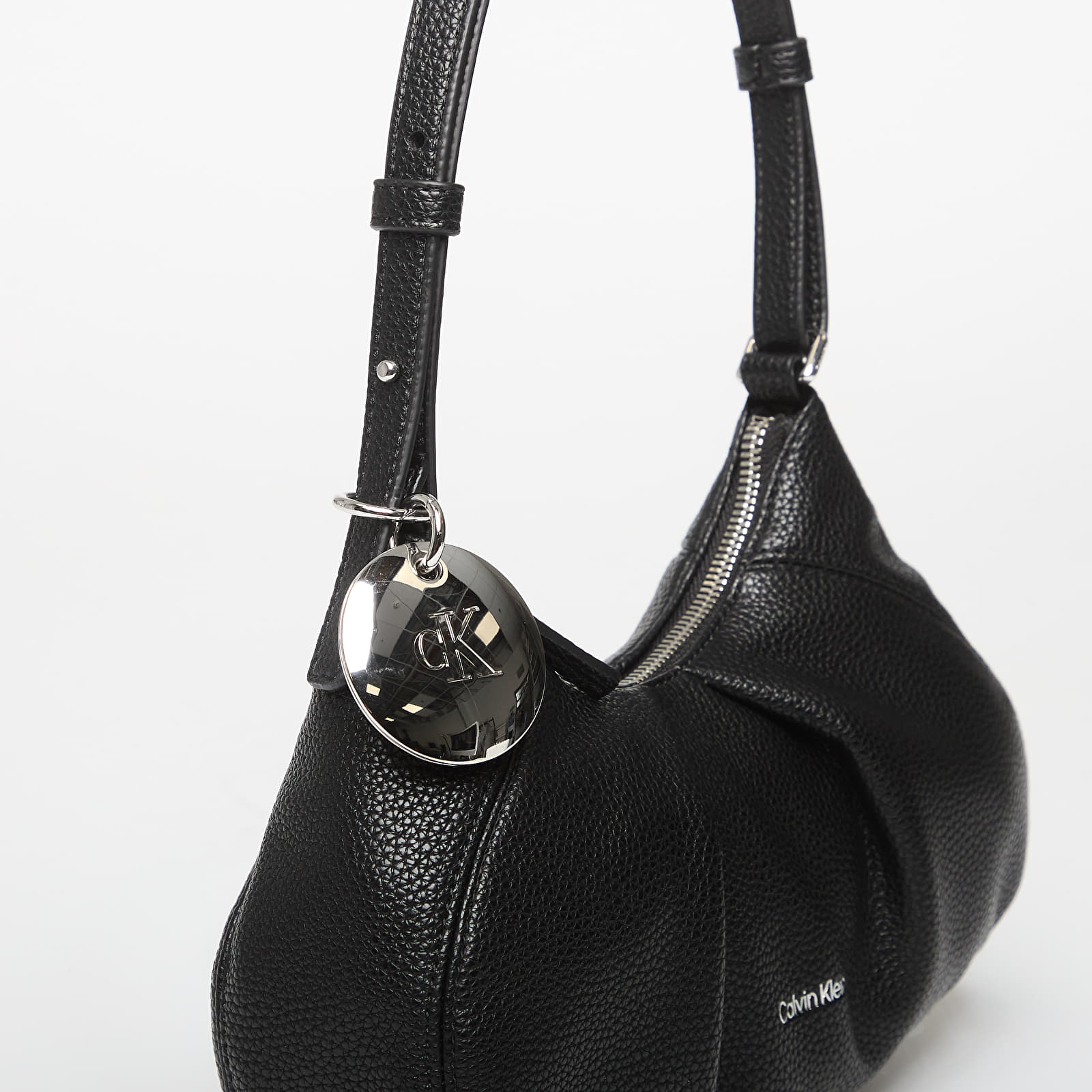 Genți de mână Calvin Klein Engraved Hw Small Bag Black