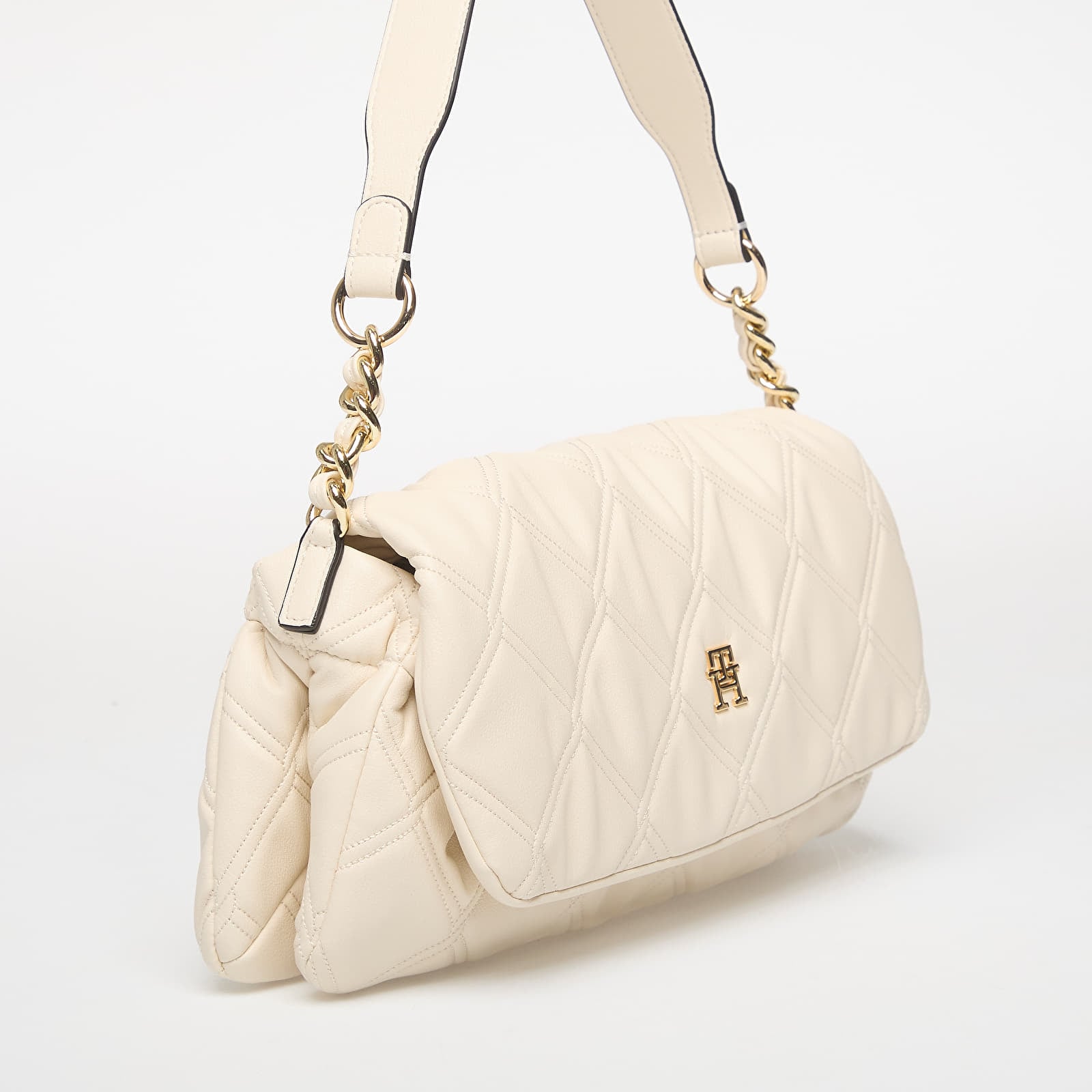 Genți de mână Tommy Hilfiger Feminine Shoulder Bag Soft Cream