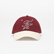 Tommy Hilfiger Script Colorblock Cap Velvet Maroon