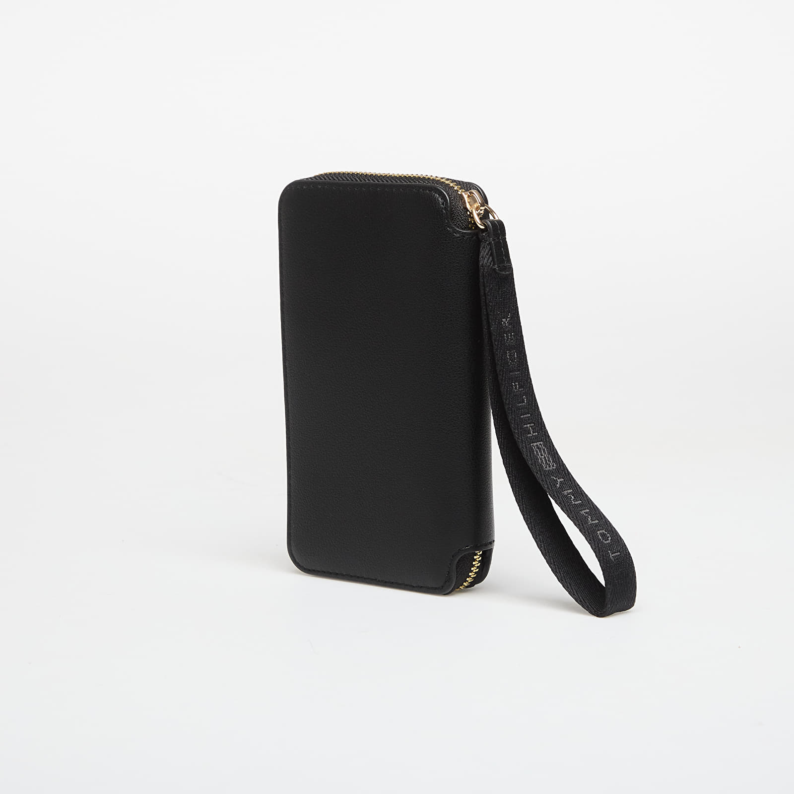 Rahakotid Tommy Hilfiger Logotape Compact Zip Around Wallet Black