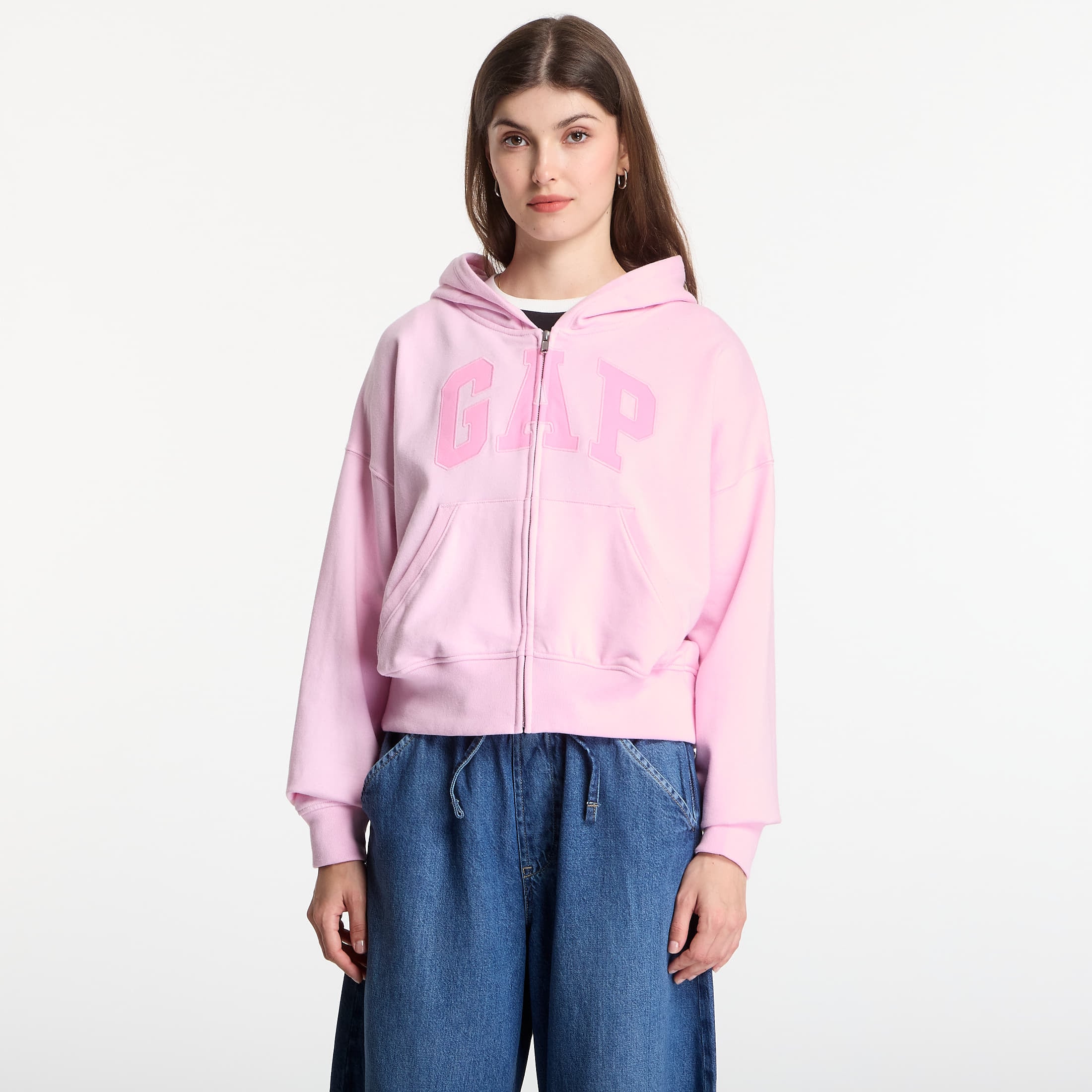 Φούτερ GAP Frch Ft Logo Fz Pink S