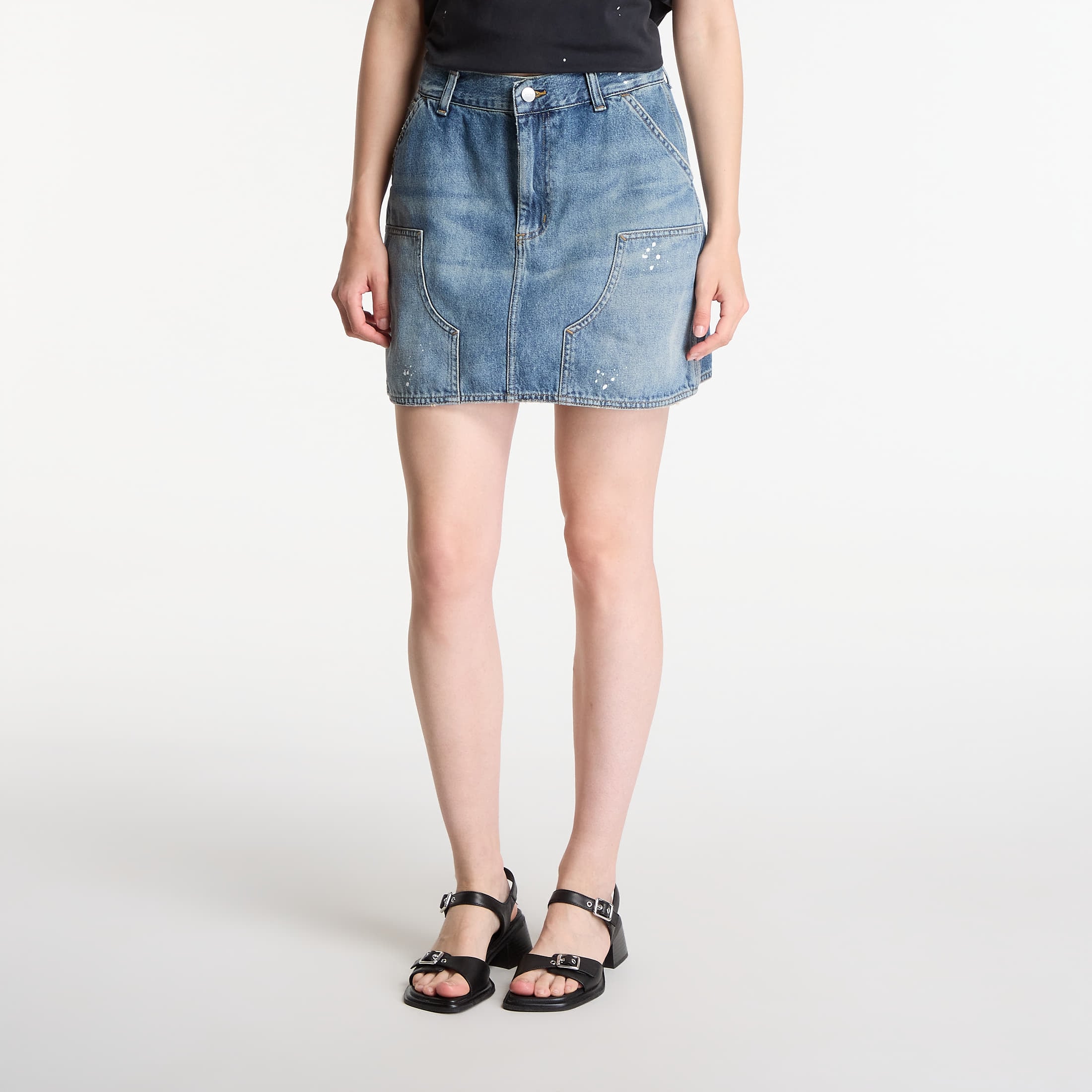 Φούστα Carhartt WIP W' Maeve Double Knee Skirt Blue M