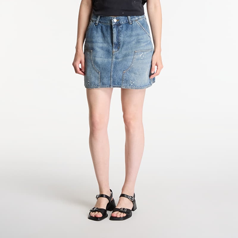 Saia Carhartt WIP W' Maeve Double Knee Skirt Blue