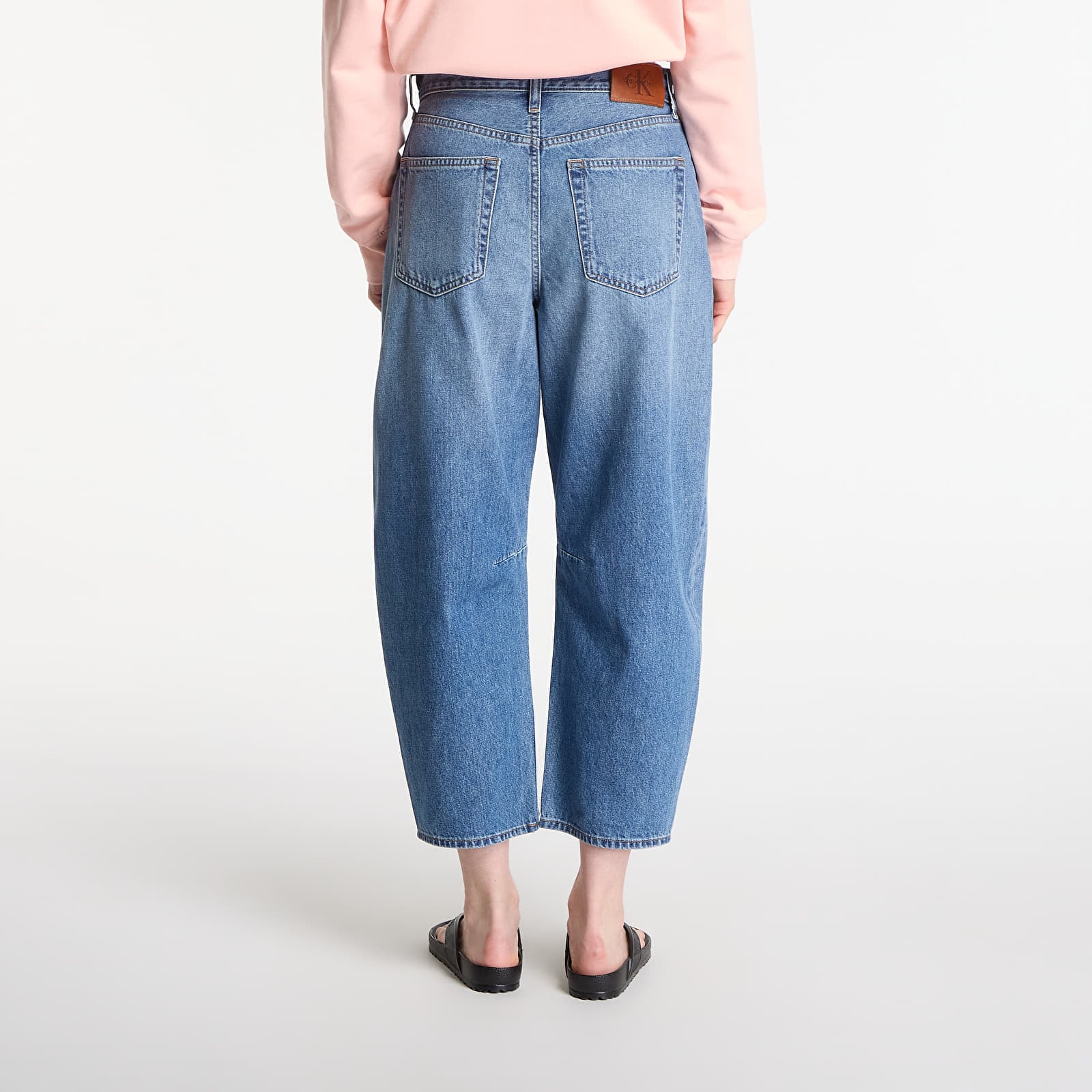 Teksad Calvin Klein Jeans Cropped Barrel Jean Tinted Airway
