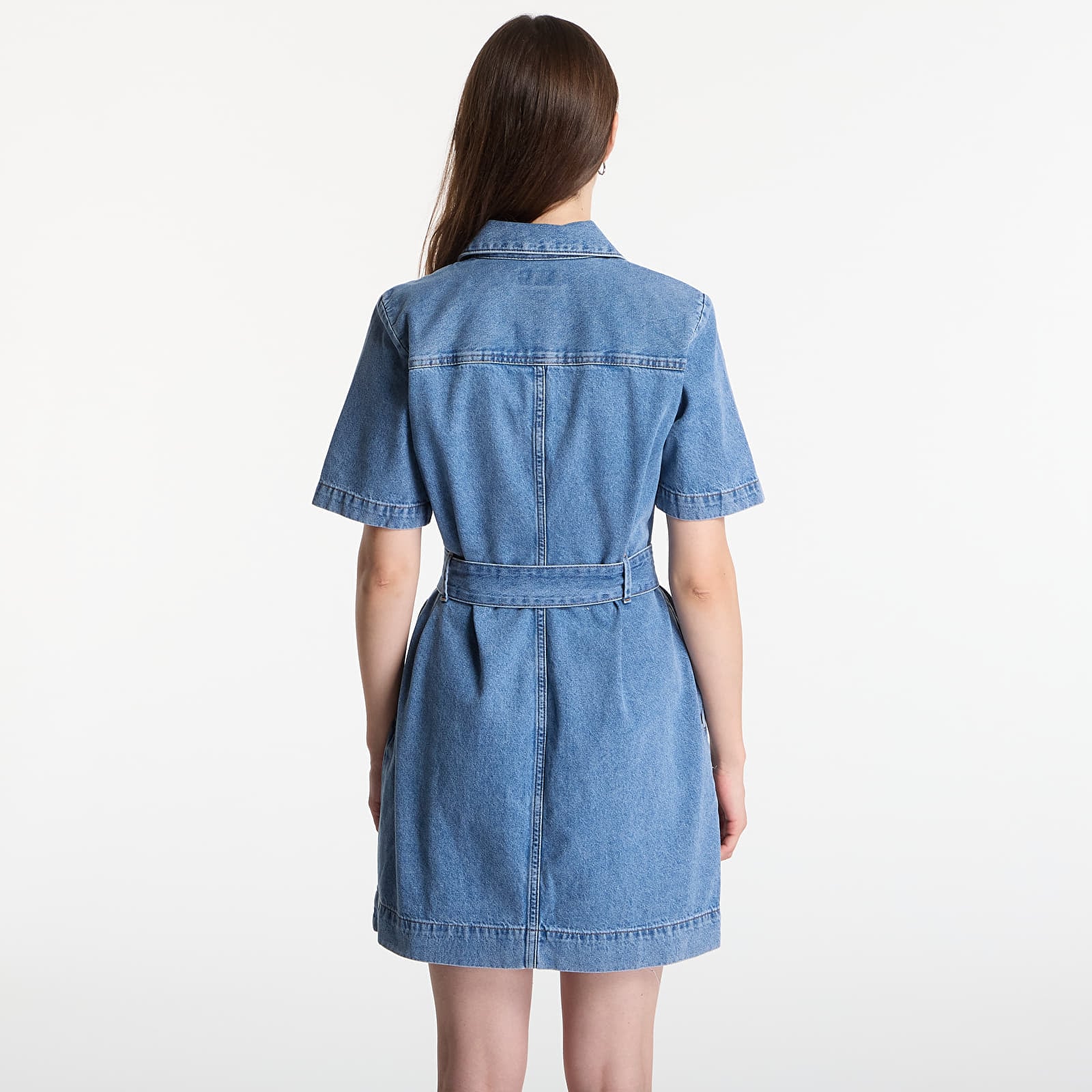 Mekot Calvin Klein Jeans Belted Shirt Dress Radio Blues