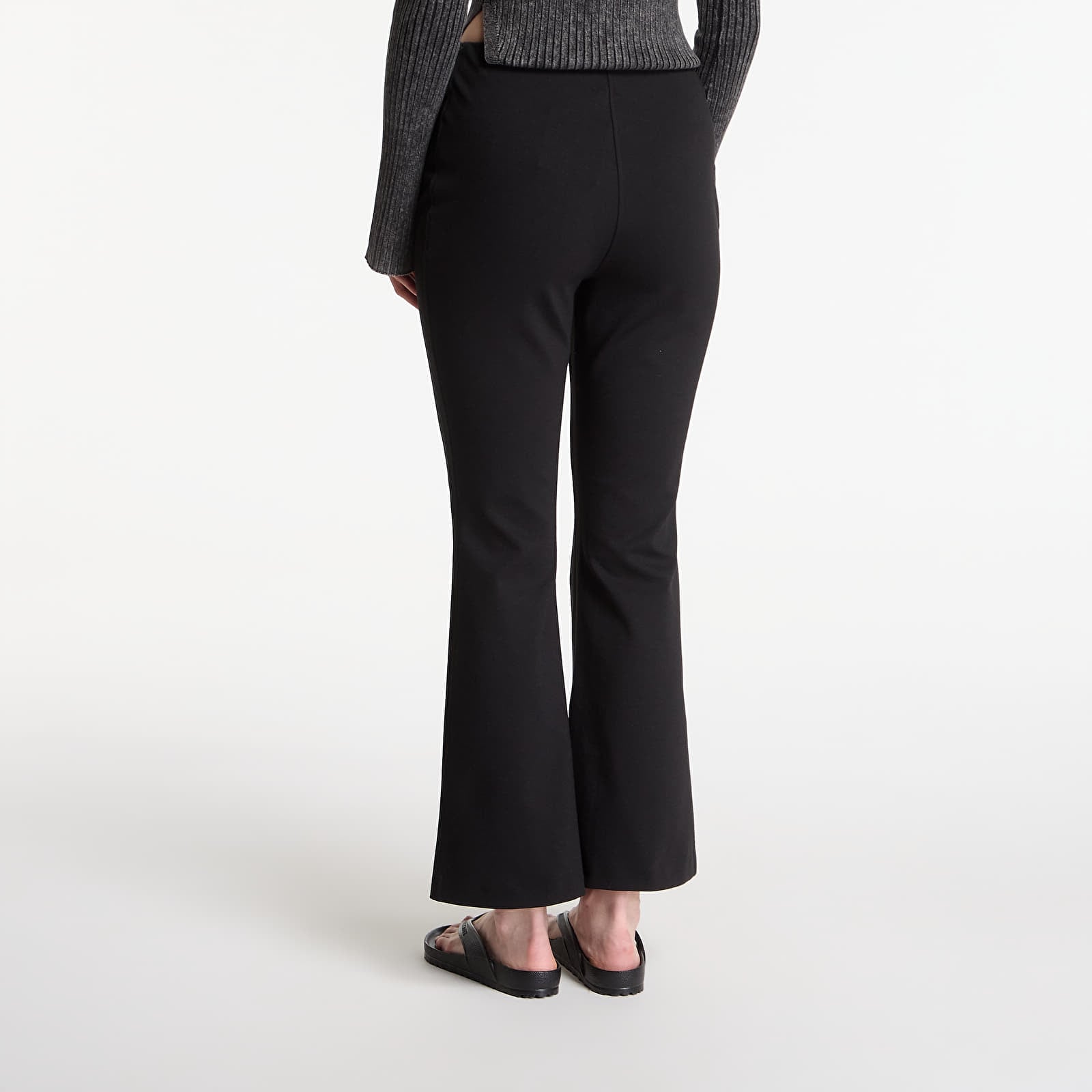 Spodnie Calvin Klein Jeans Ponte Tailored Flare Pant Black