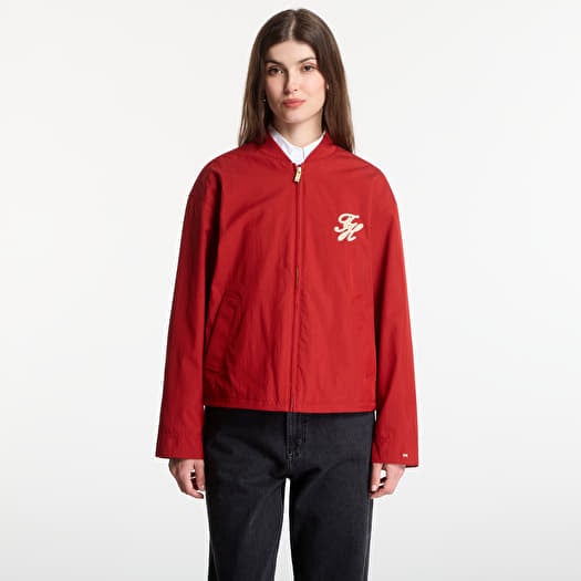 Jacke Tommy Hilfiger Cotton Bomber Dark Magma