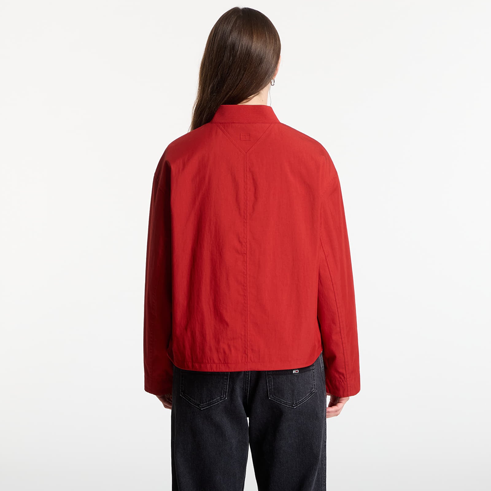 Kurtki Tommy Hilfiger Cotton Bomber Dark Magma