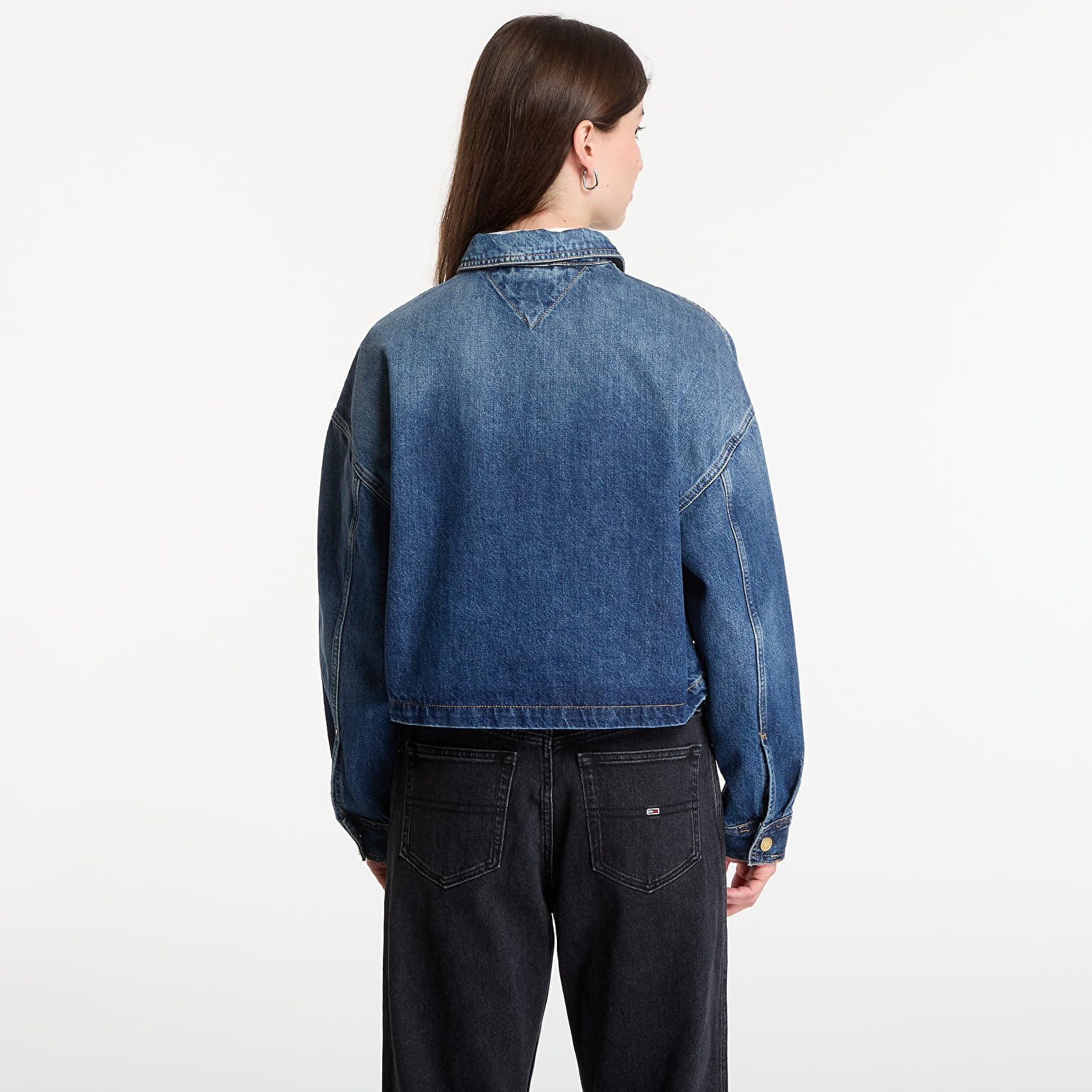Jackor Tommy Hilfiger Cropped Jacket Cam Mid Cam Mid