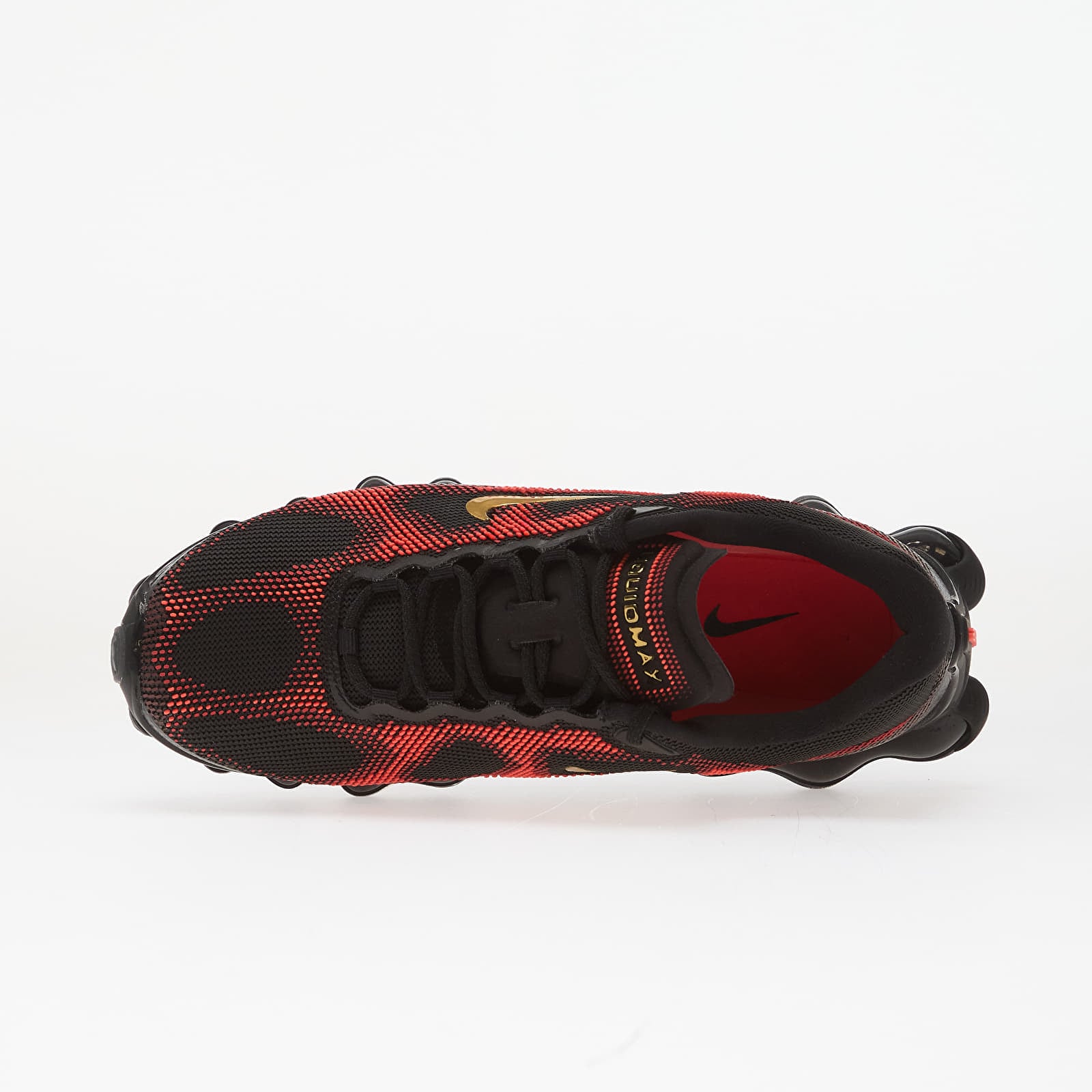 Încălțăminte și sneakerși pentru bărbați Nike Air Liquid Max Black/ Metallic Gold-Team Red-Fire Red