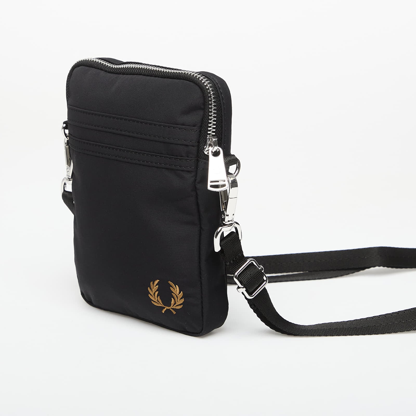 Moške torbe za na ramo Fred Perry Brentham Small Side Bag Black