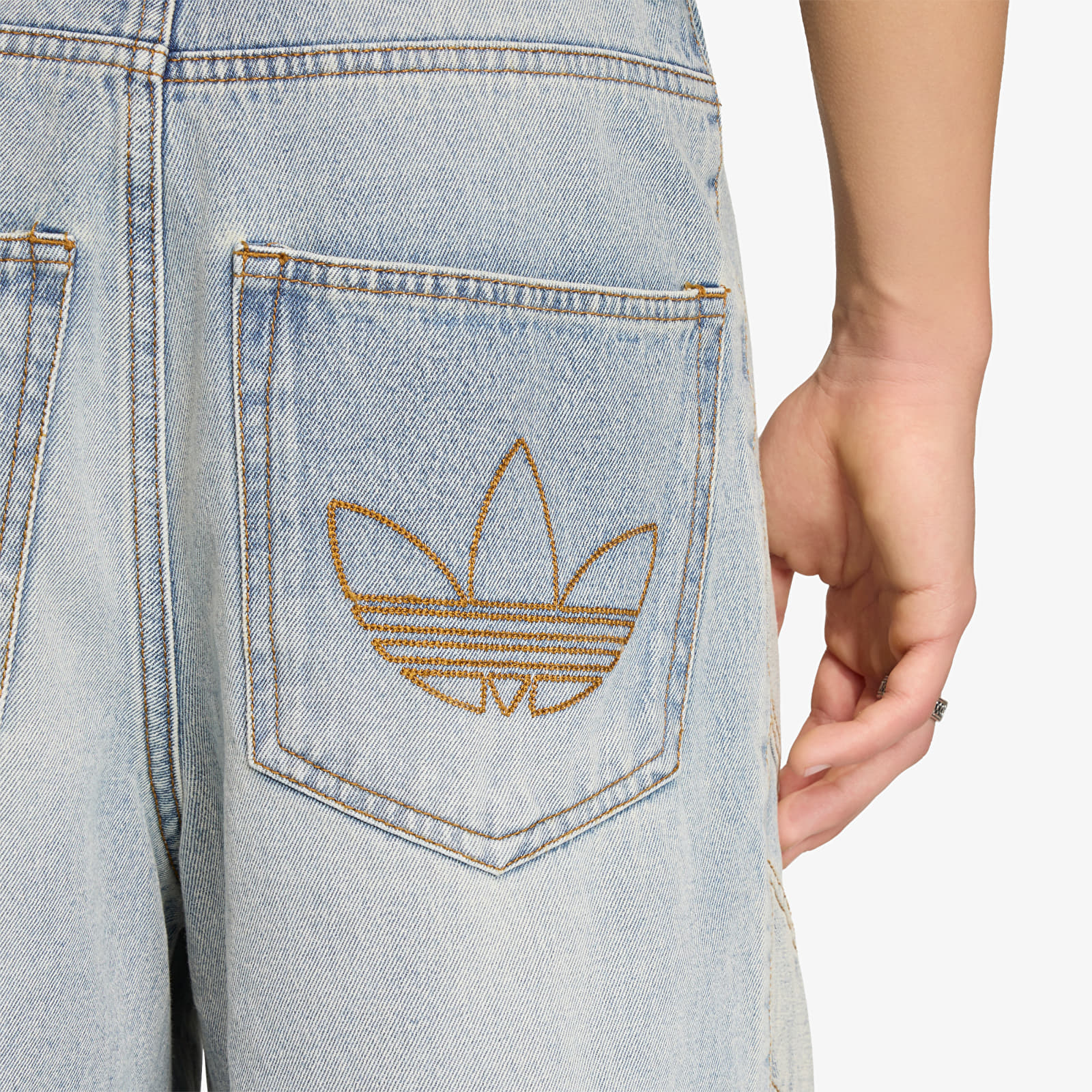 Moške kratke hlače adidas Denim Shorts Indigo Denim
