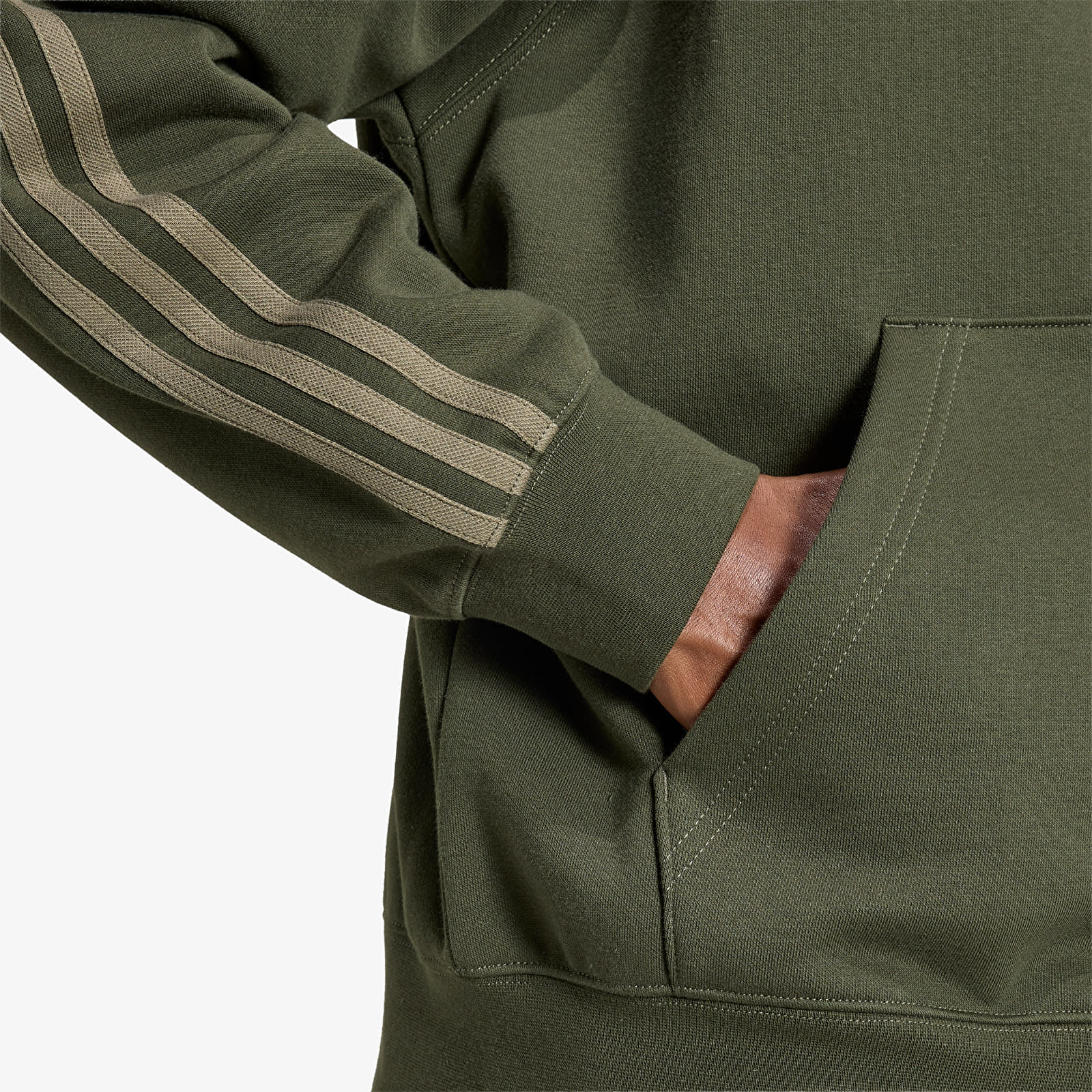 Pánske mikiny adidas Baggy Fz Hoodie Night Cargo