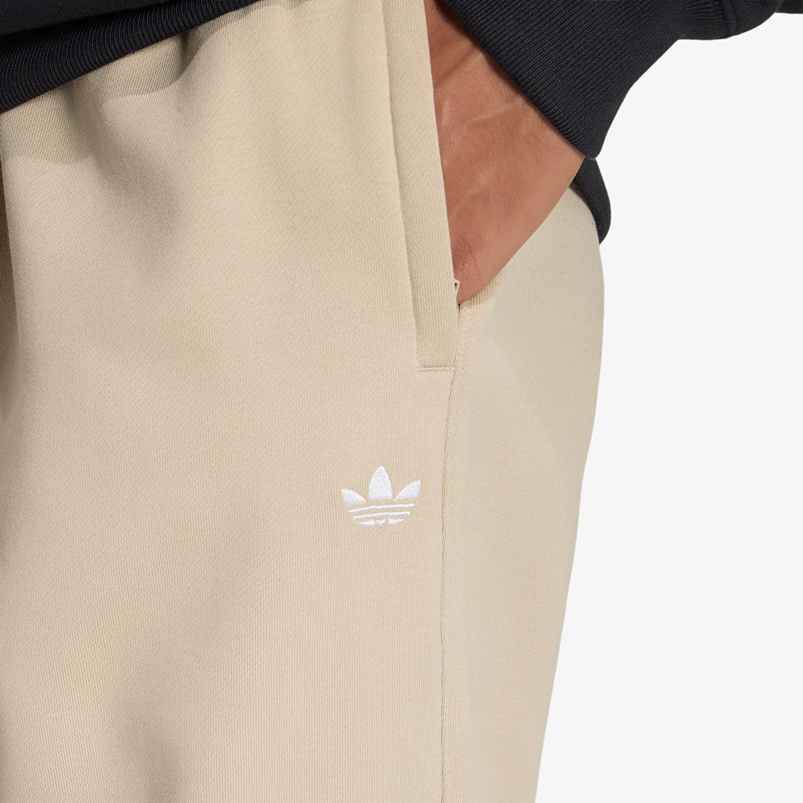 Miesten collegehousut adidas Ess Loose Pt Khaki Three