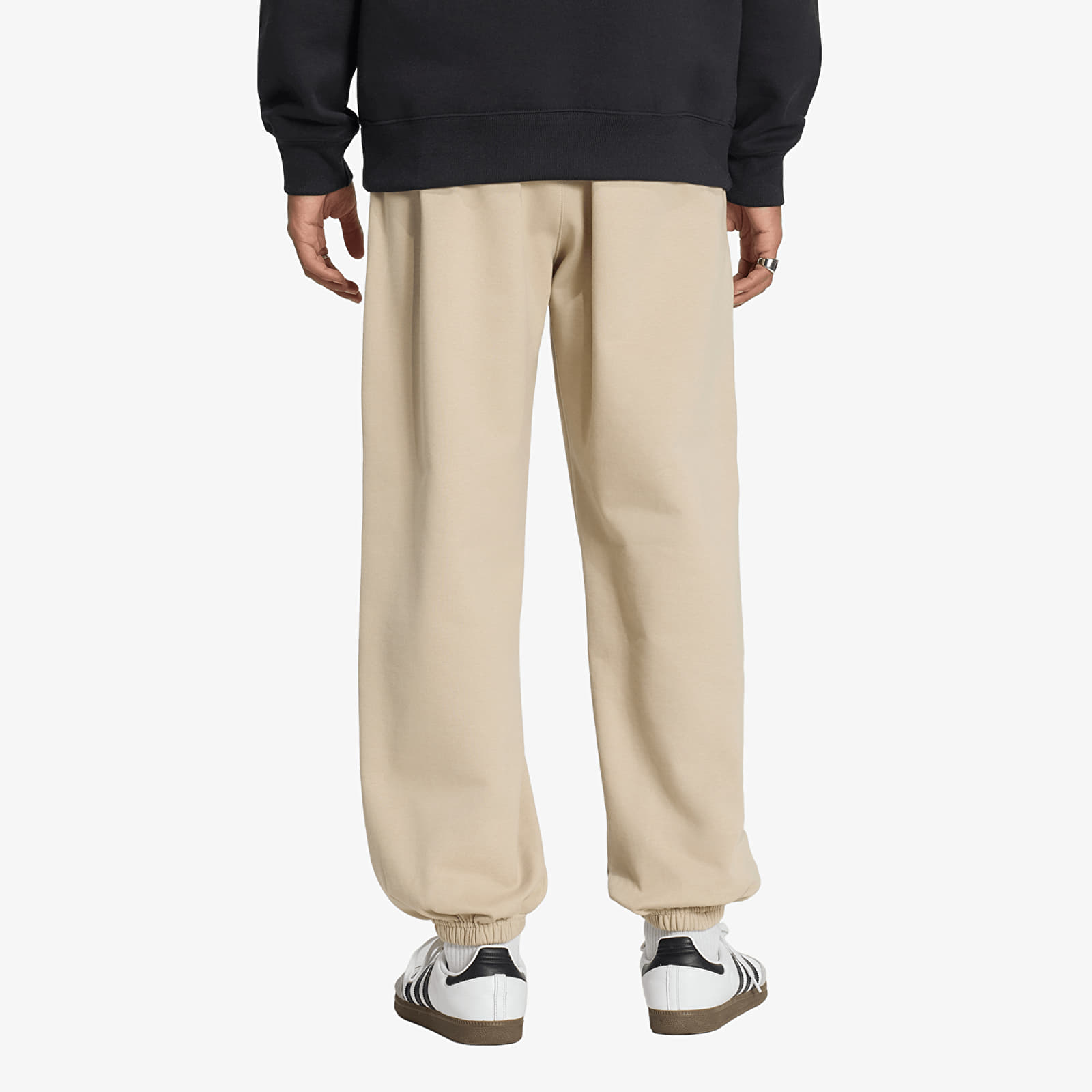 Miesten collegehousut adidas Ess Loose Pt Khaki Three