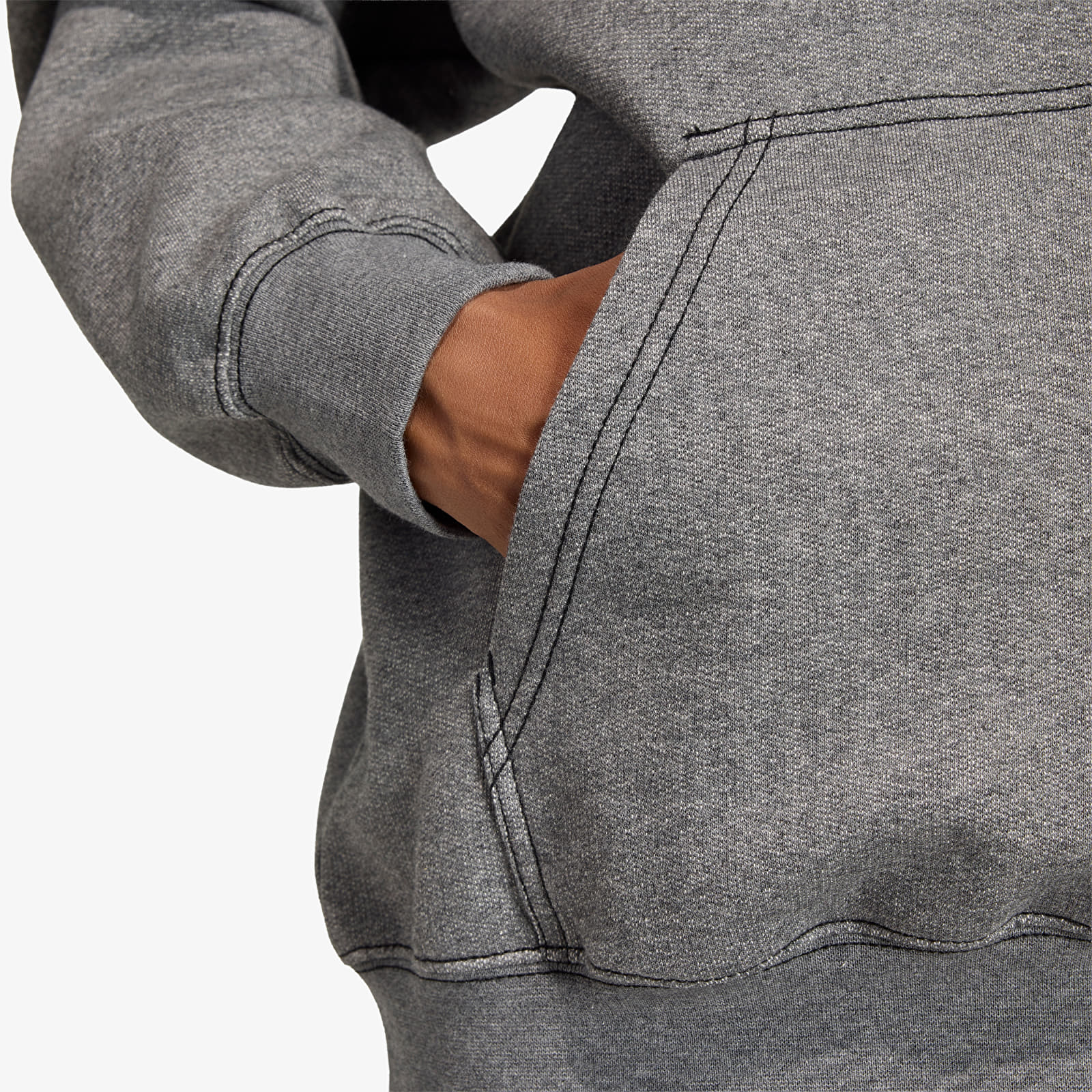 Miesten collegepaidat adidas Ess Loose Hd Grey Four Mel