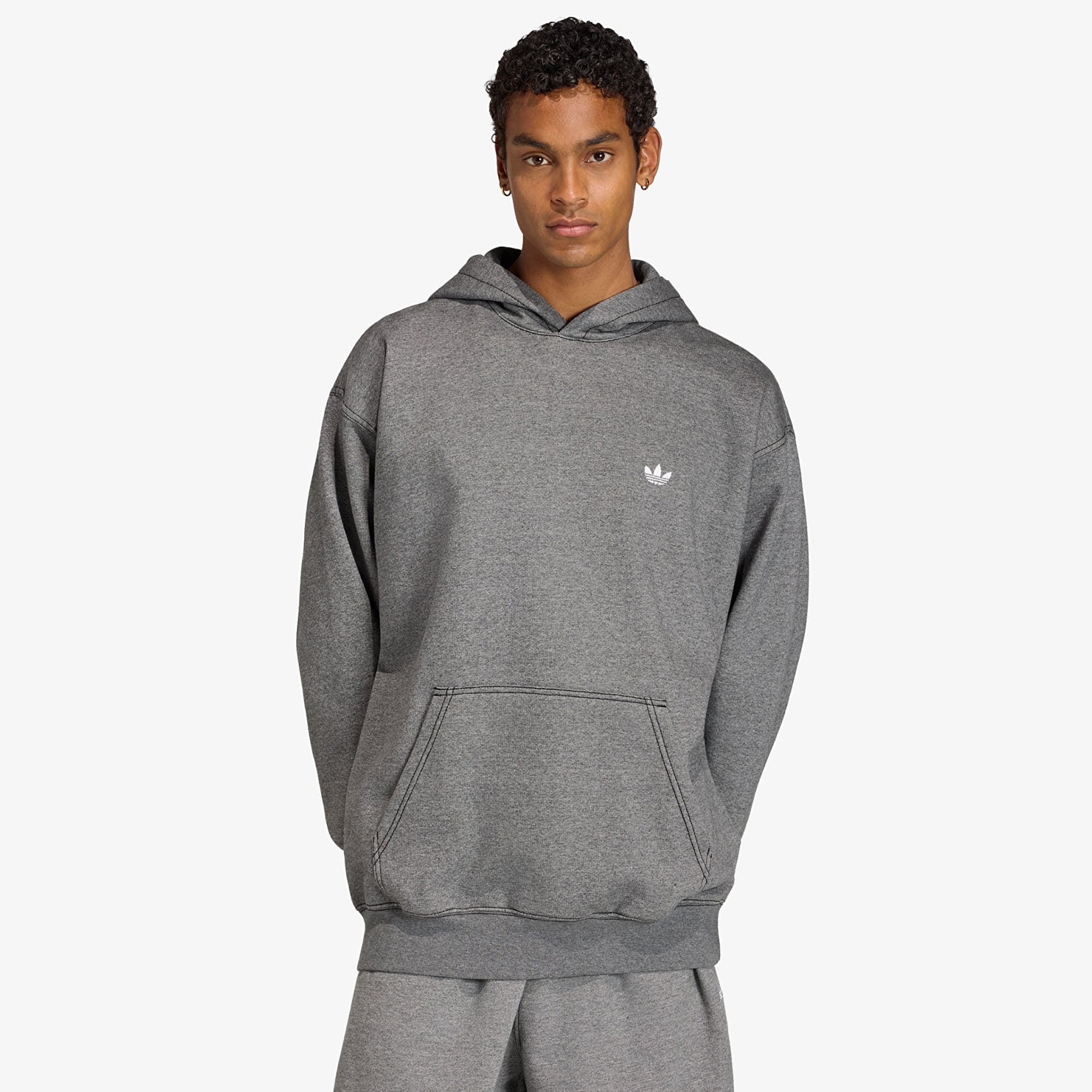Sweatshirt adidas Ess Loose Hd Grey Four Mel XL