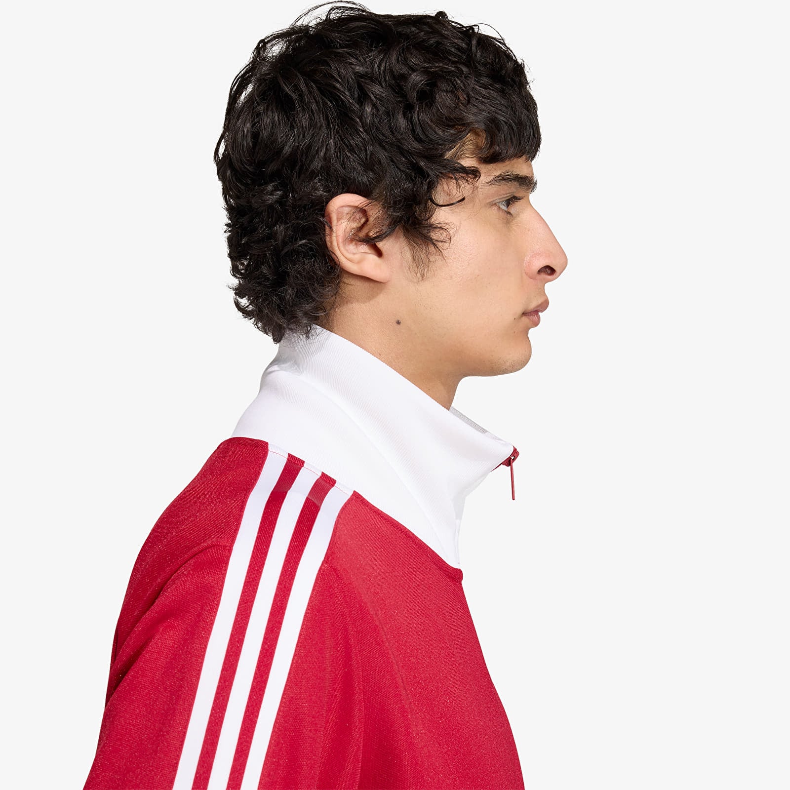 Herren-Sweatshirts adidas Beckenbauer Tt Team Victory Red/ White