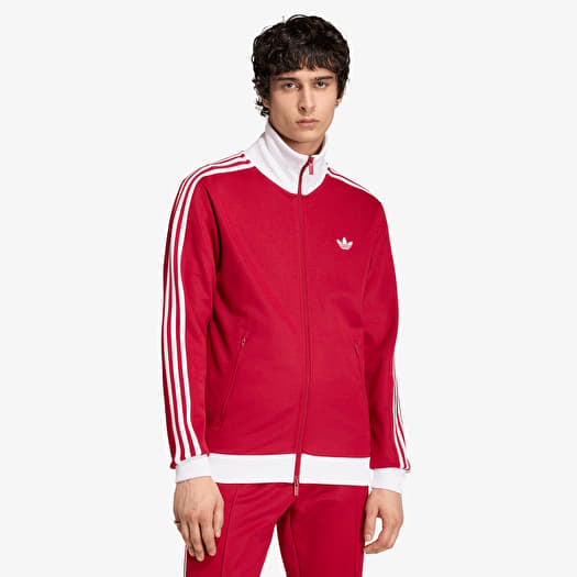 Mikina adidas Beckenbauer Tt Team Victory Red/ White