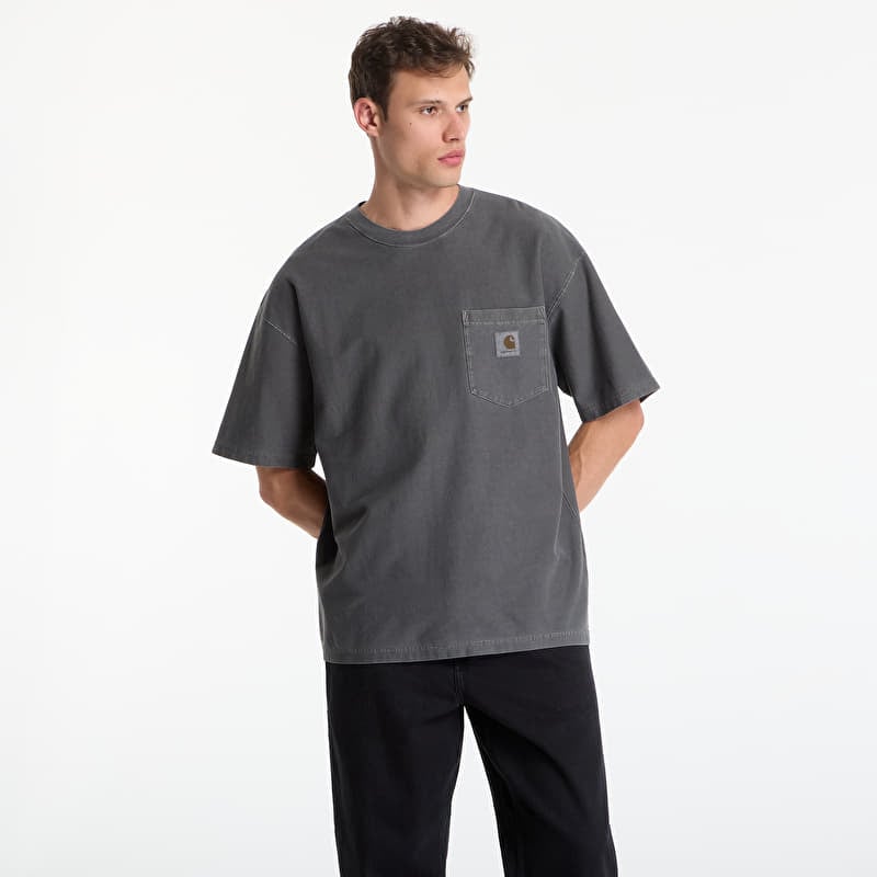 Carhartt WIP S/S Loose Pocket T-Shirt UNISEX Black Garment Dyed