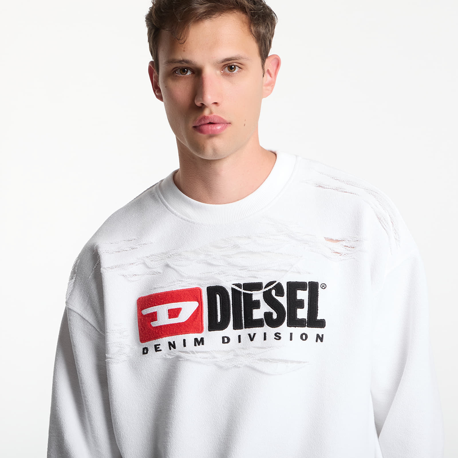 Sweatshirts Diesel S-Boxt-V1 Sweatshirt White