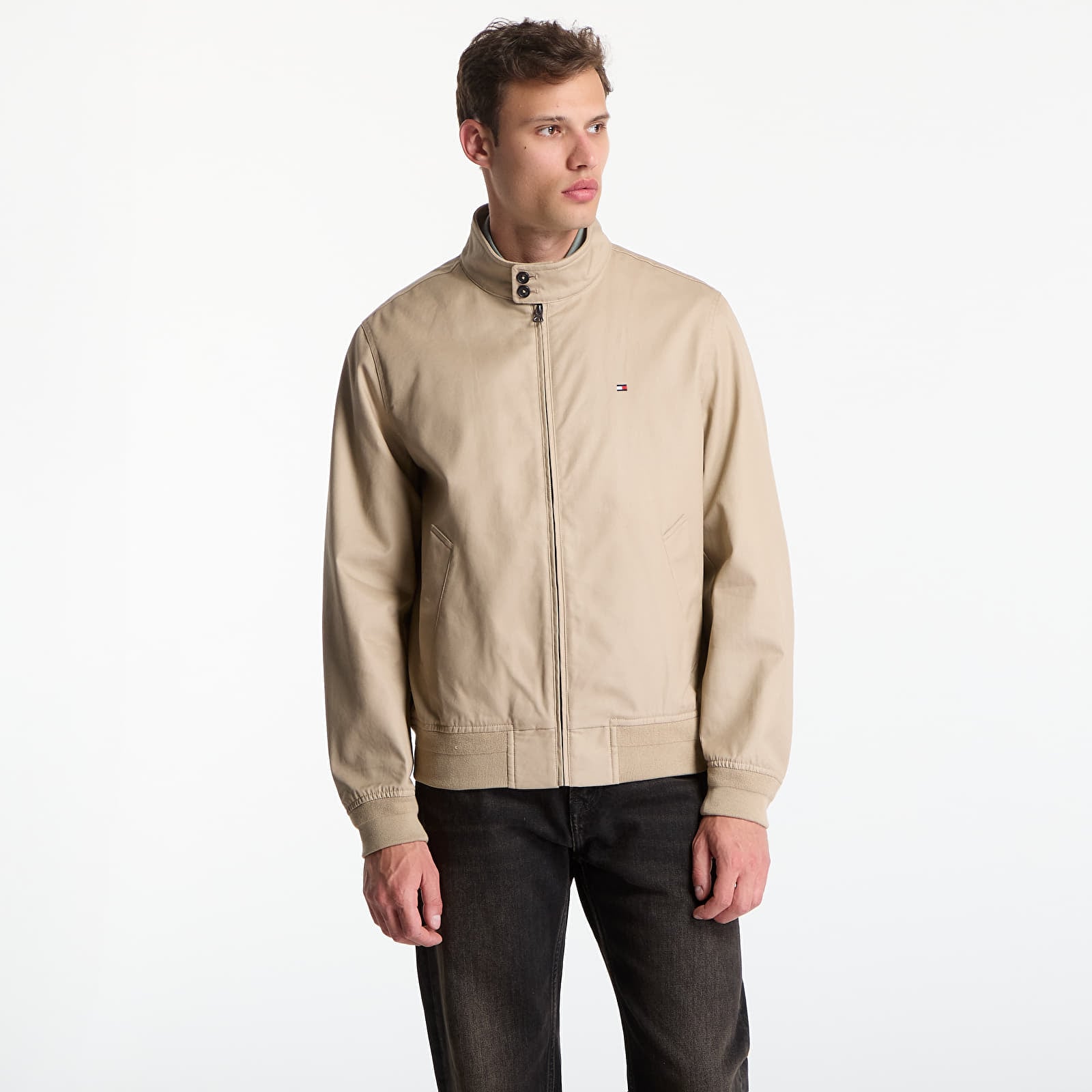 Jakne  Tommy Hilfiger Classic Harrington Jacket Batique Khaki