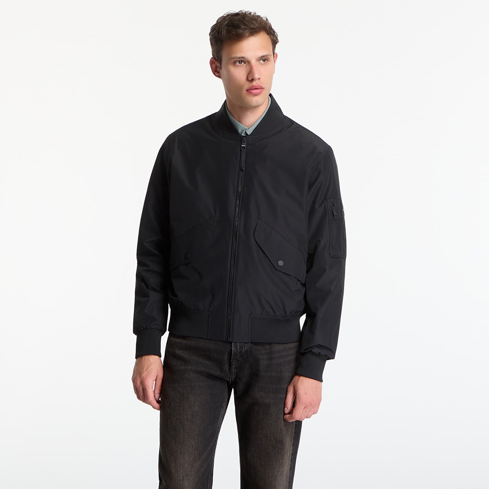 Bombery Tommy Hilfiger Packable Bomber Black