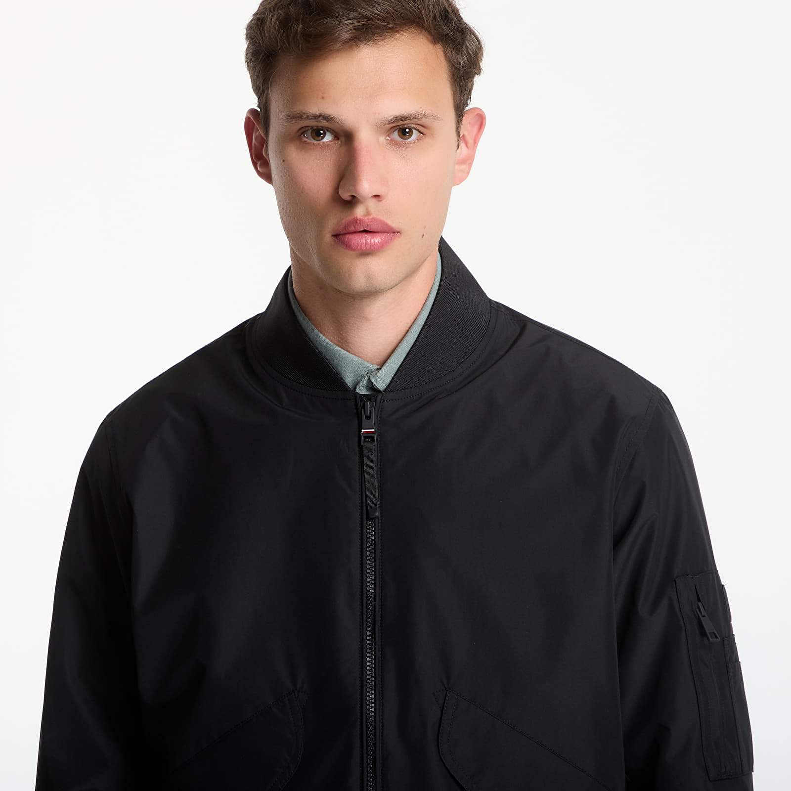 Bombery Tommy Hilfiger Packable Bomber Black