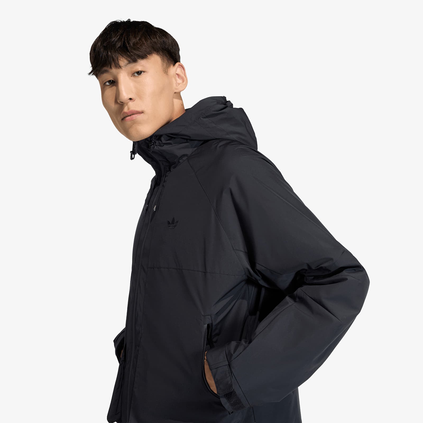 Herrenjacken adidas Premium Essentials Utility Jacket Black