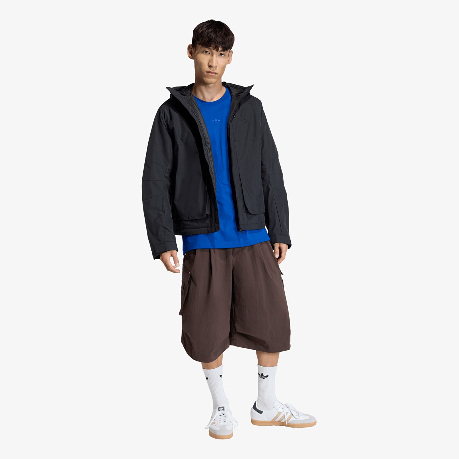 Herrenjacken adidas Premium Essentials Utility Jacket Black