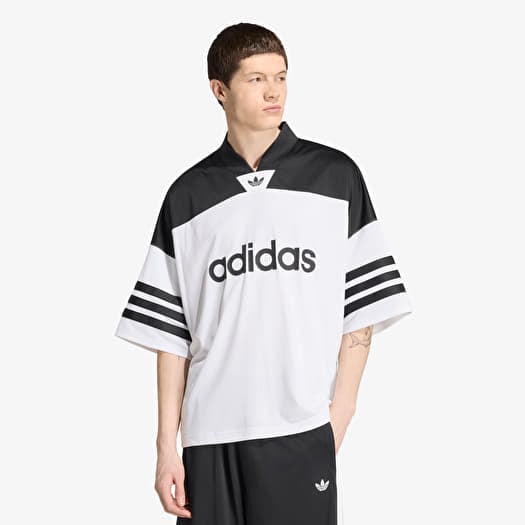 Trikot adidas Adicolor Oversized American Football Jersey White/ Black
