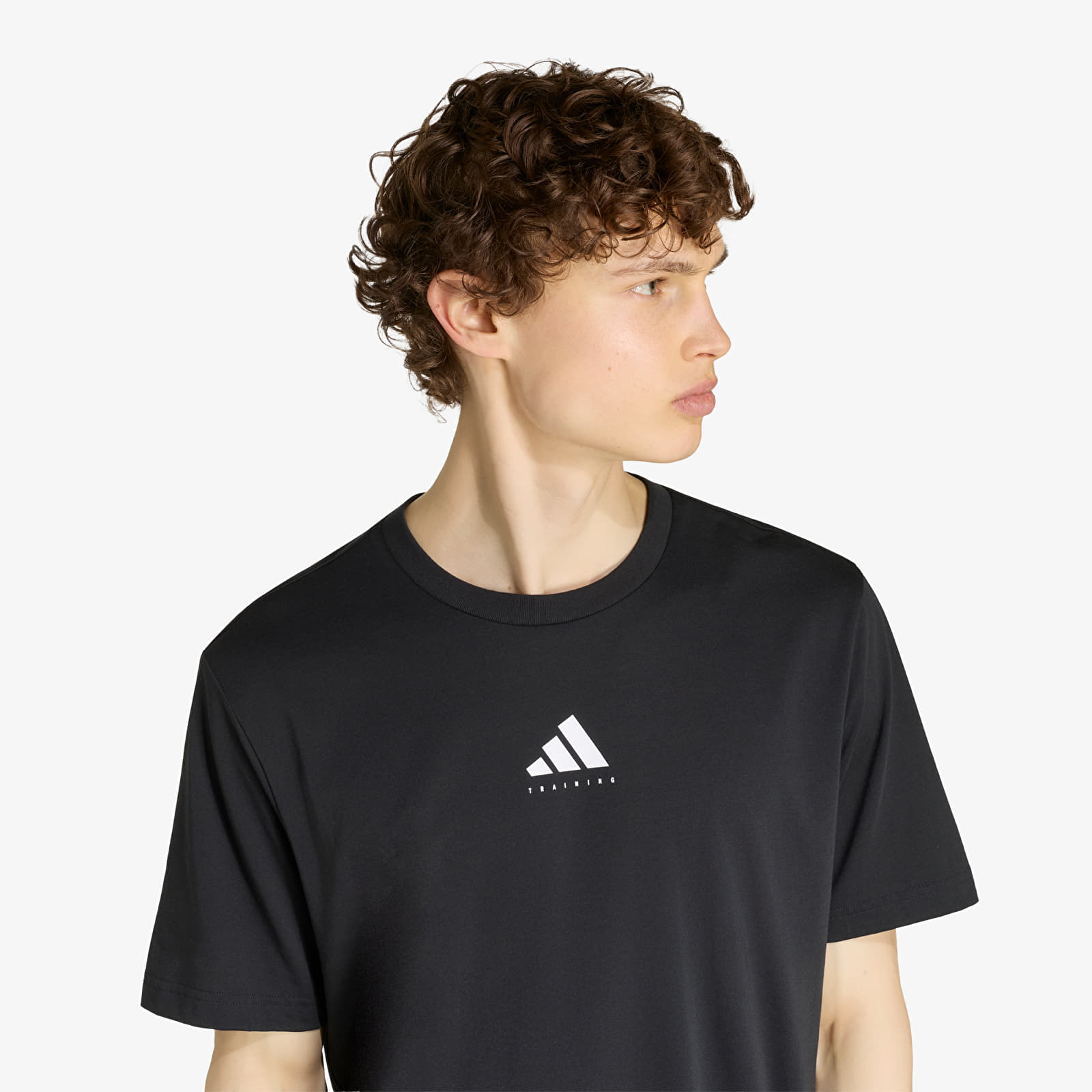 Men's T-shirts adidas Climacool Category Training Graphic T-Shirt Black/ White