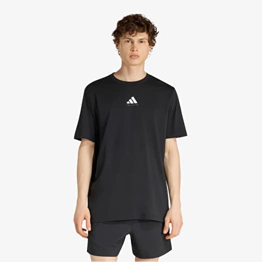 Tričko adidas Climacool Category Training Graphic T-Shirt Black/ White