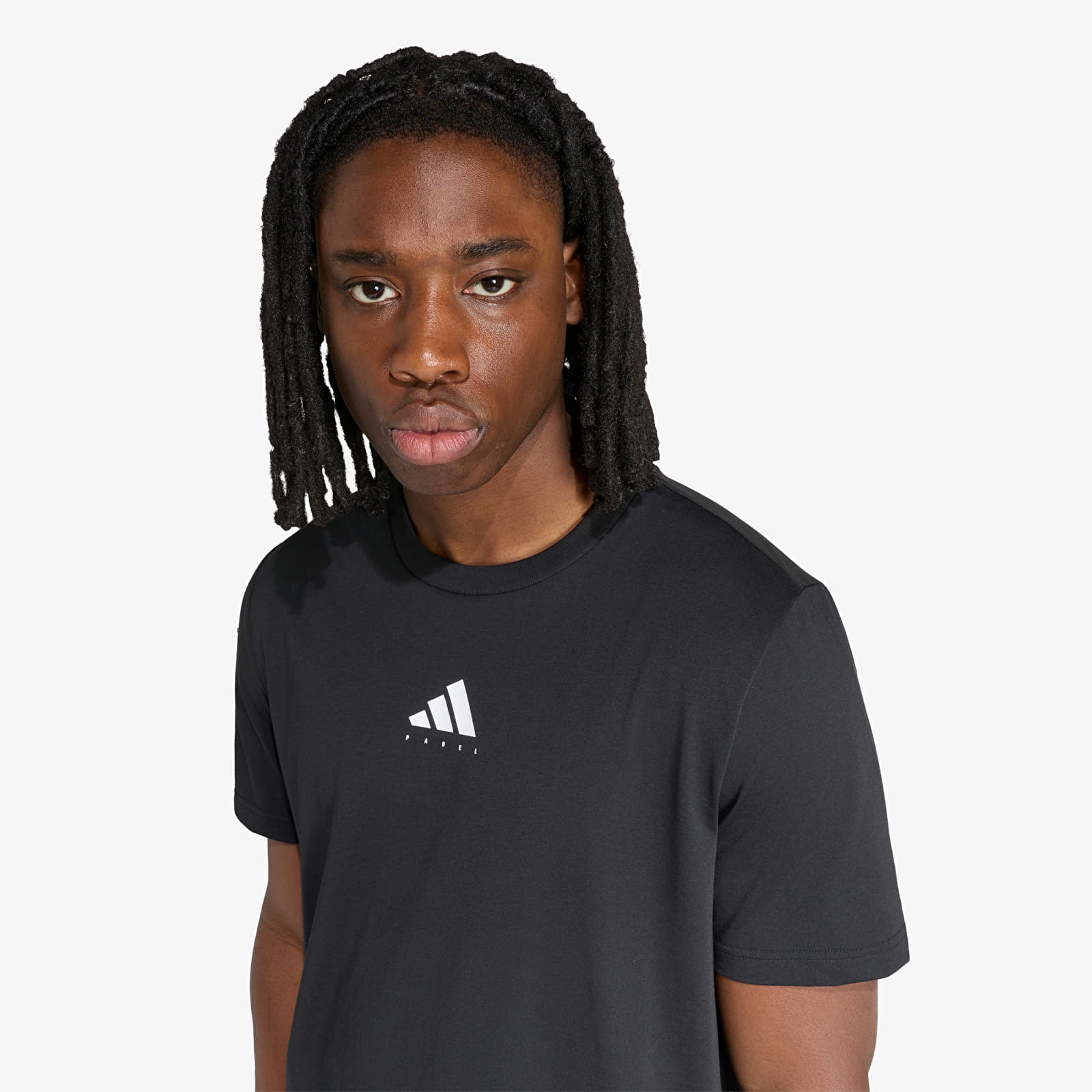 Men's T-shirts adidas M Padel Cat G T Black