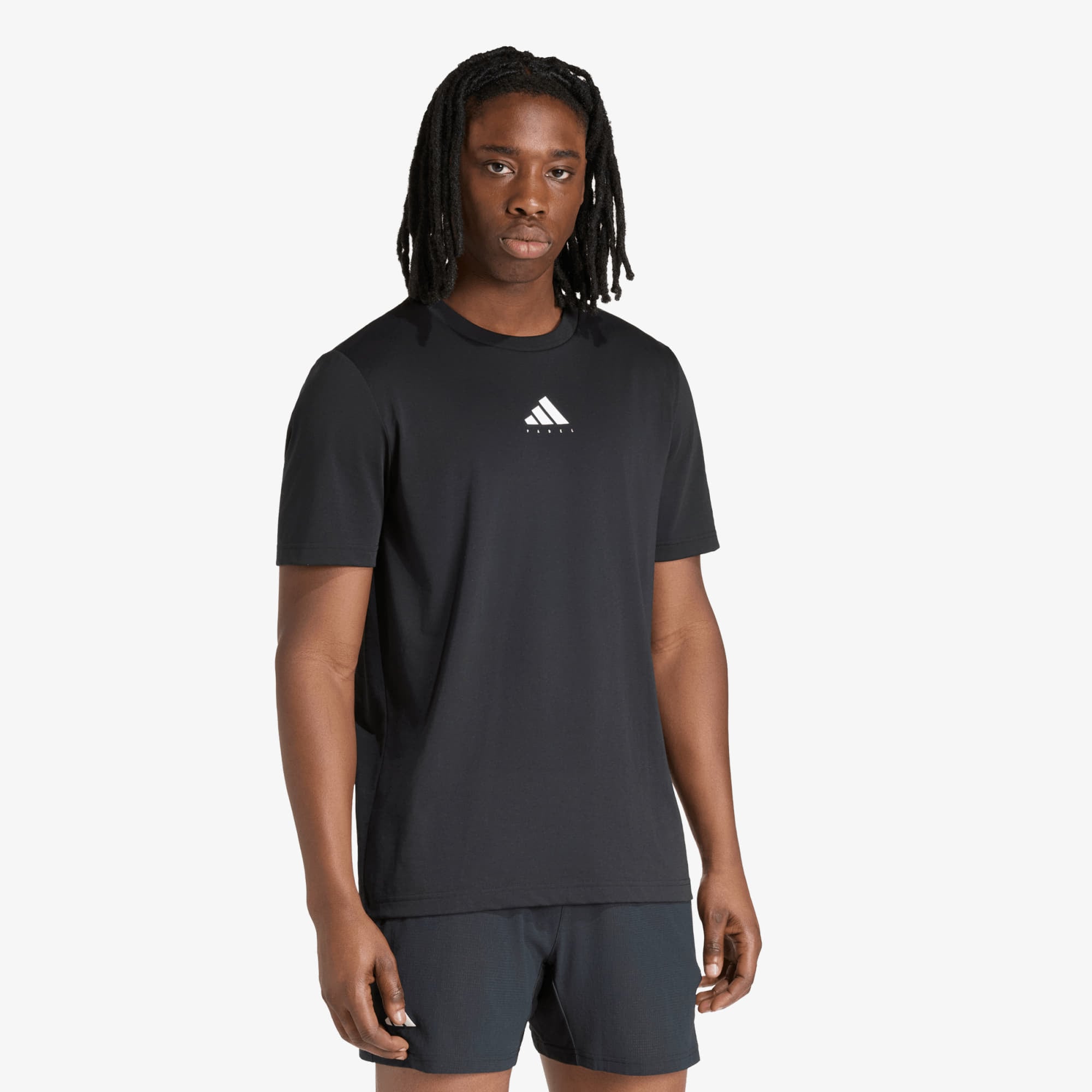 T-shirt adidas M Padel Cat G T Black L