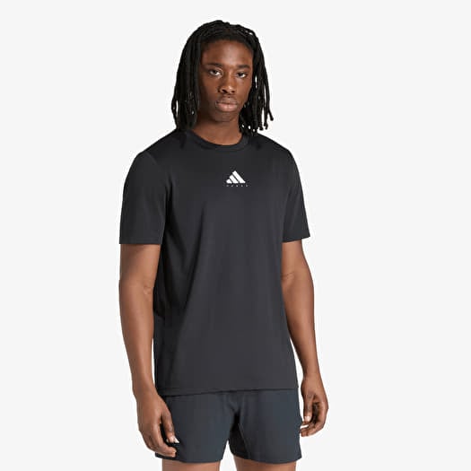 T-shirt adidas M Padel Cat G T Black