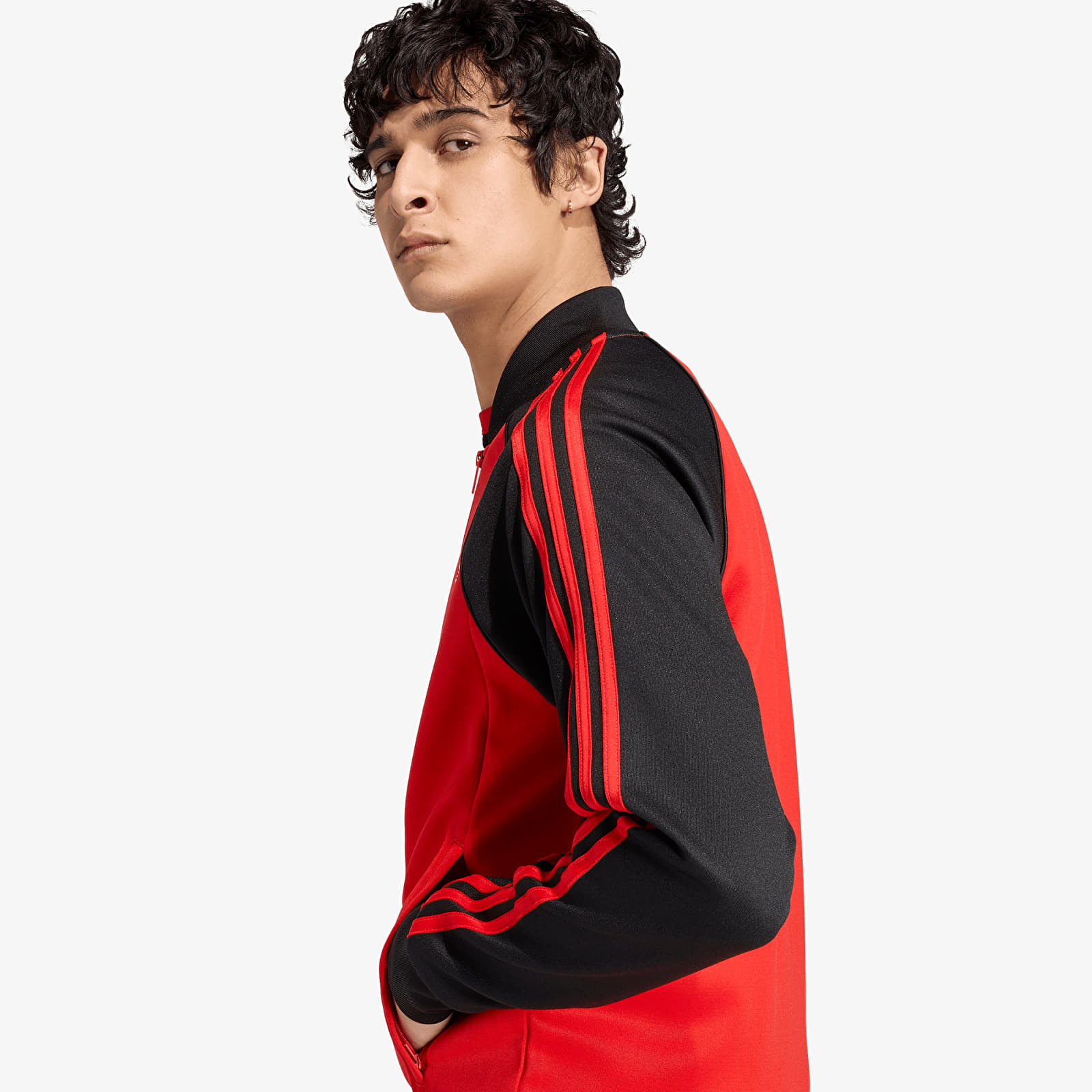 Mikiny adidas Sst Tt Vivid Red