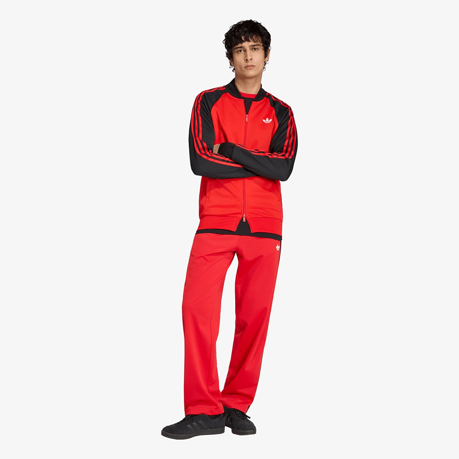 Mikiny adidas Sst Tt Vivid Red